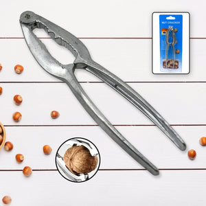 9357 SMALL WALNUT CRACKER, LUXURY DIE CAST STAINLESS ALLOY NUT CUTTER WALNUT CLAMP PLIER PORTABLE SMART WALNUT AKHROT HOUSEHOLD OPEN CORE PLIERS FOR ALL NUTS Travel Sahayak