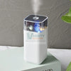 0221 Star Night Light Projector Humidifier, for Kids Room, Starlight Humidifier Ultrasonic LED Night Light Silent 300ml Dual Mode Mini Humidifier, for Home for Office Travel Sahayak