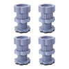 Adjustable Anti-Vibration Washing Machine Support Stand – Non-Slip PVC Lifting Stand (4 Pc Set)