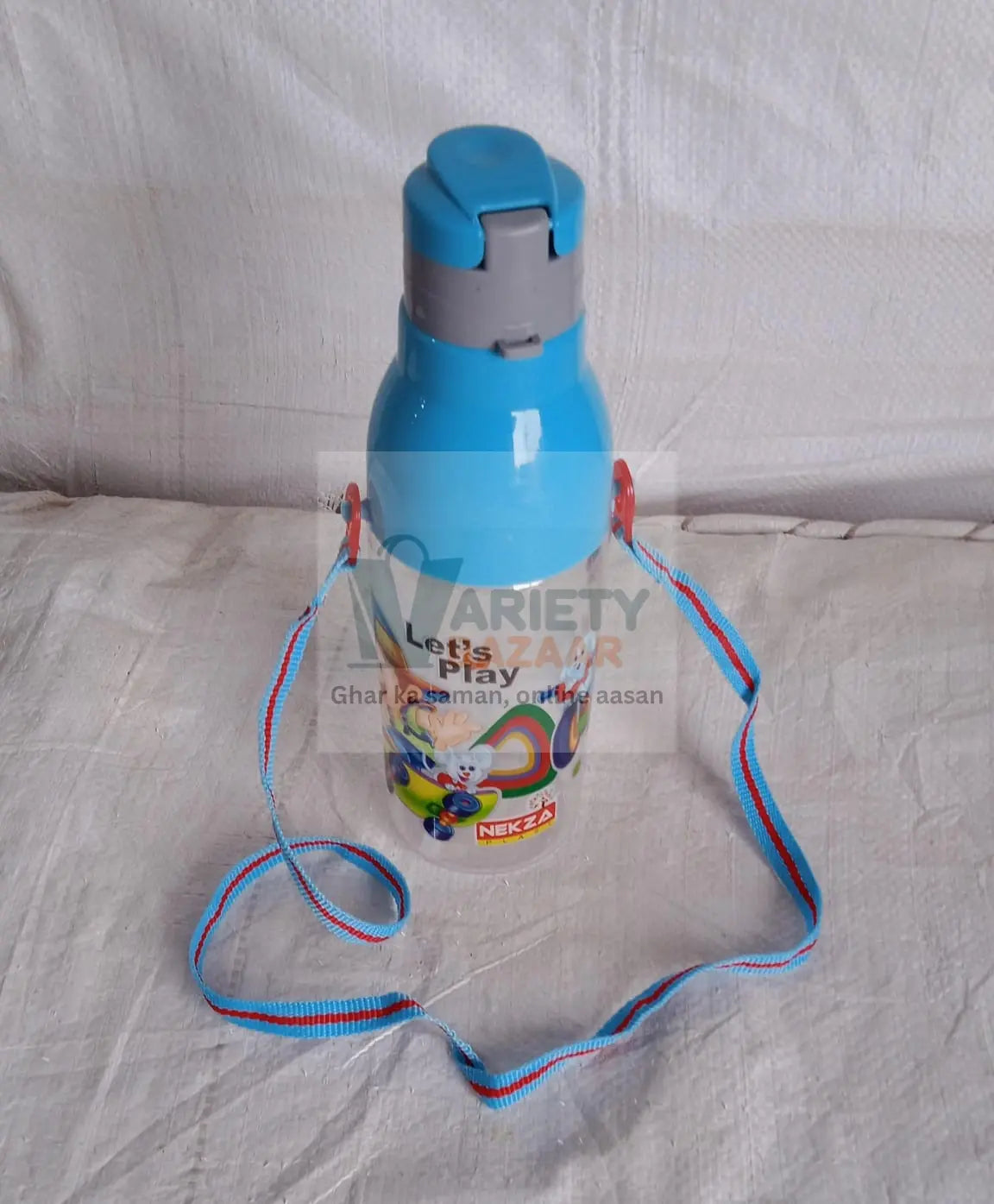 0273 Plastic Tranparent Sports Insulated Water Bottle with Dori & Straw Easy to Carry High Quality Water Bottle, BPA-Free & Leak-Proof! for Kids' School, For Fridge, Office, Sports, School, Gym, Yoga (1 Pc 900ML) Travel Sahayak