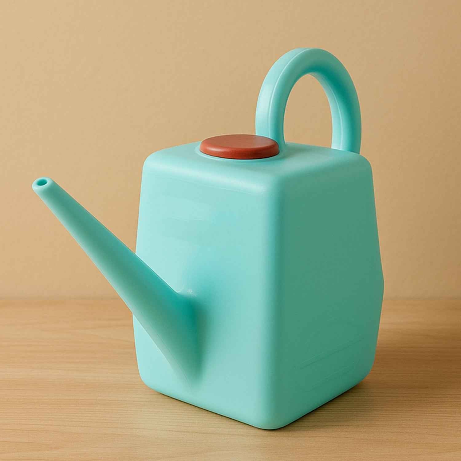 2 Litre Heavy-Duty Plastic Gardening Watering Can with Long Spout & Ergonomic Handle