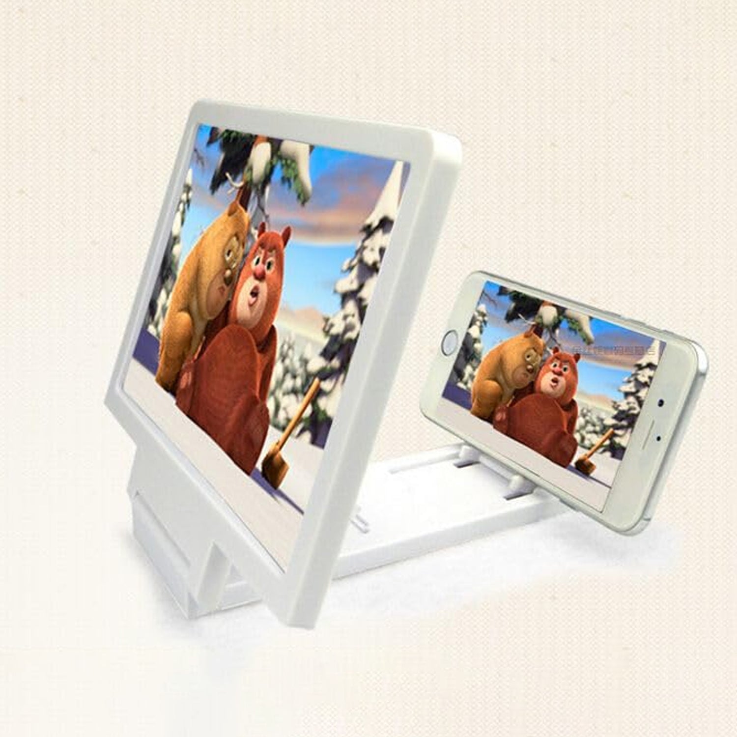 3D HD Mobile Phone Screen Magnifier Amplifier, F1 (1 Pc) travel sahayak