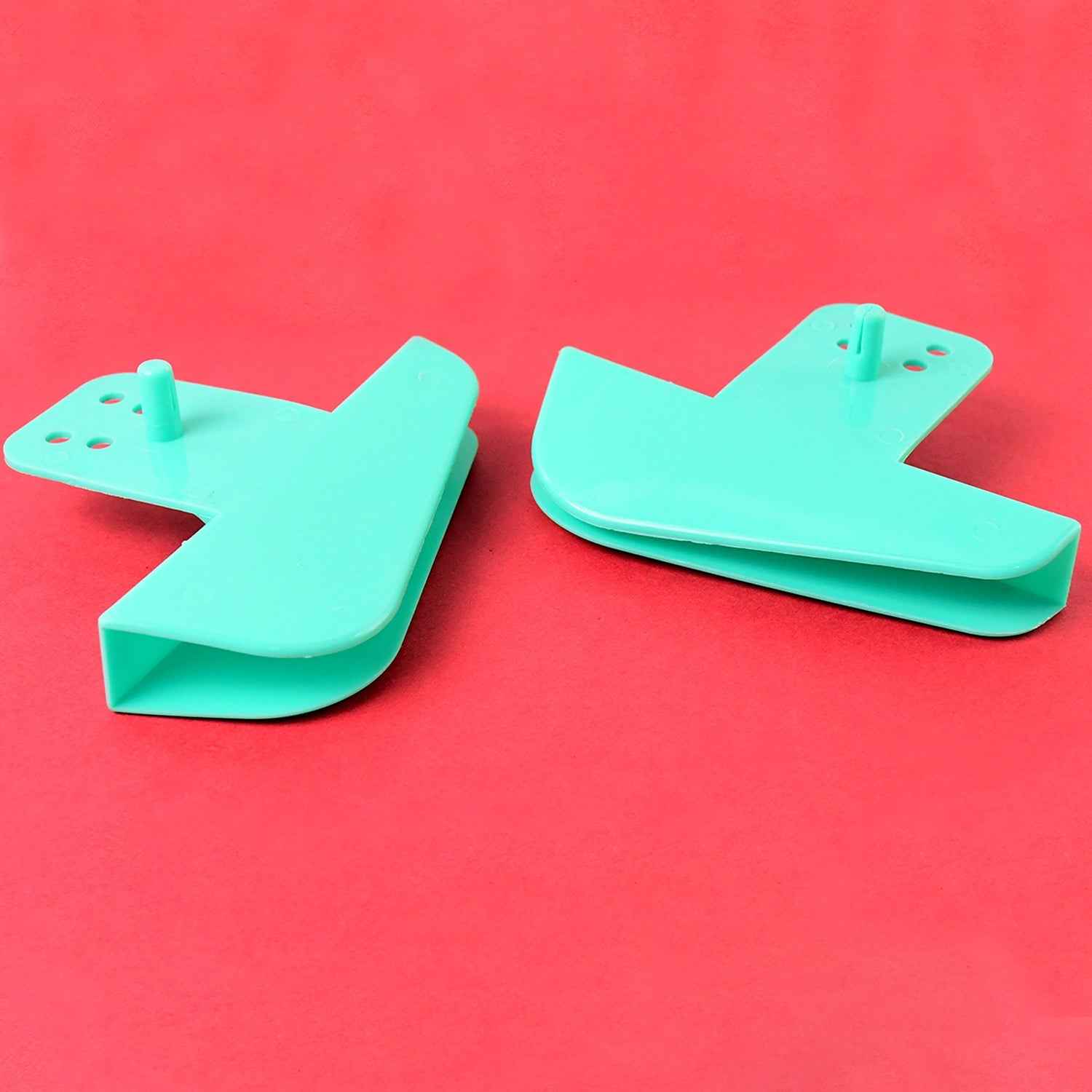 Plastic Secure Mobile Phone Charging Stand Holder (2 Pc / Mix Color)