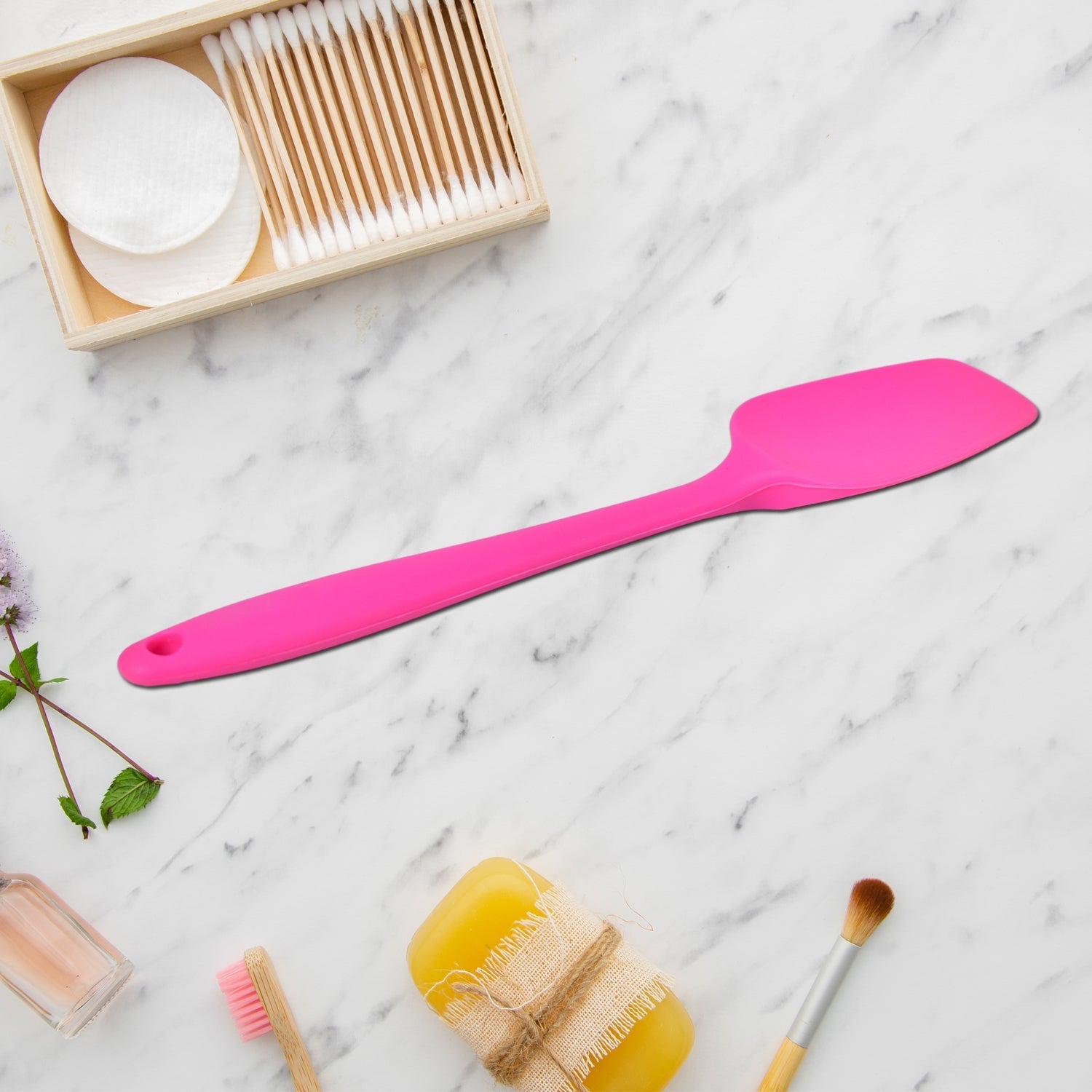 5437 Silicone Spatula Set - Rubber Kitchen Spatulas for Baking, Cooking, & Mixing - 600°F Heat-Resistant & BPA Free Silicone Scraper Spatulas for Nonstick Cookware - Dishwasher Safe (27cm) Travel Sahayak