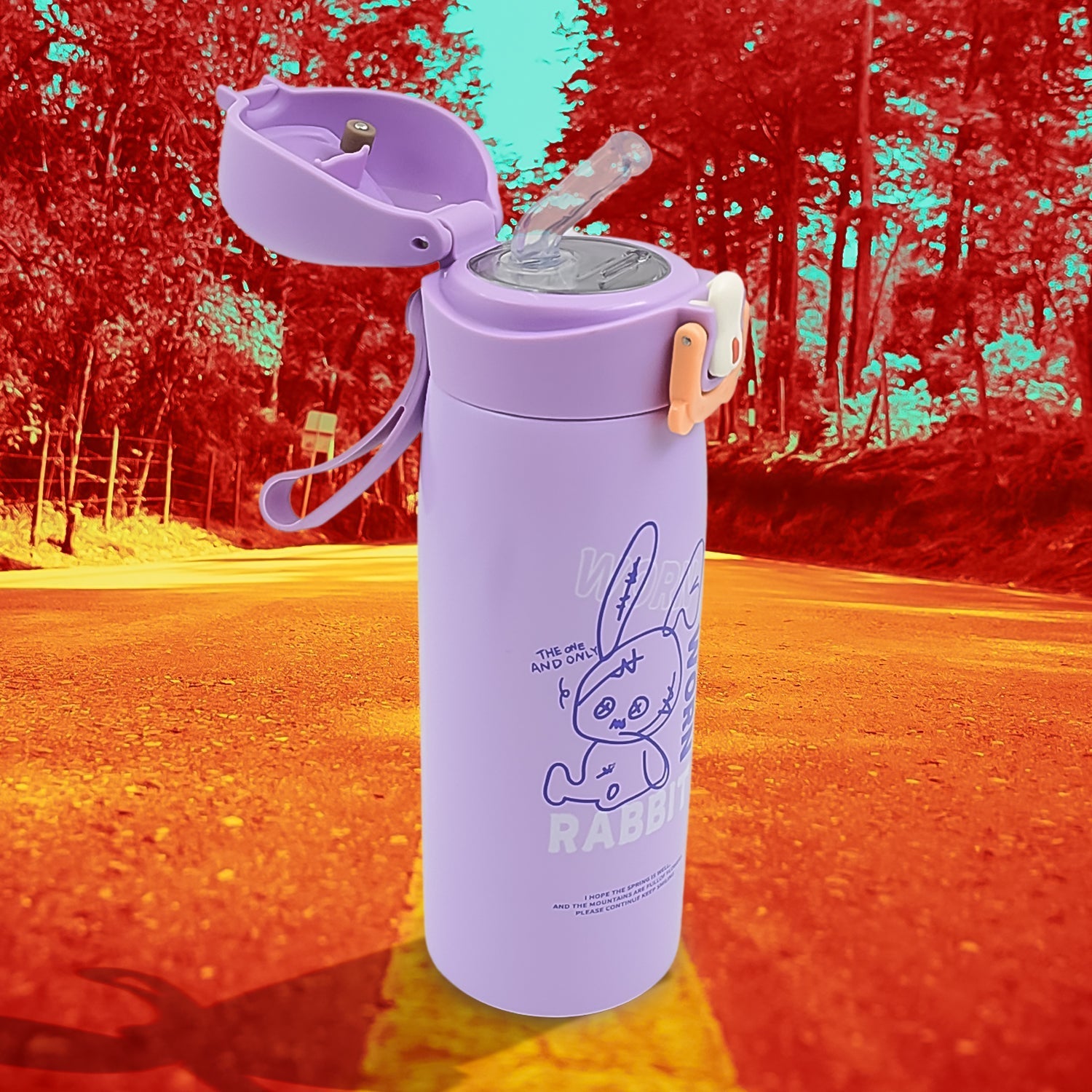 Smart Vacuum Insulated Water Bottle with LED Temperature Display (450 ML) travel sahayak