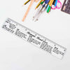 Romans Road Scripture Printed Plastic Ruler 6 Inch