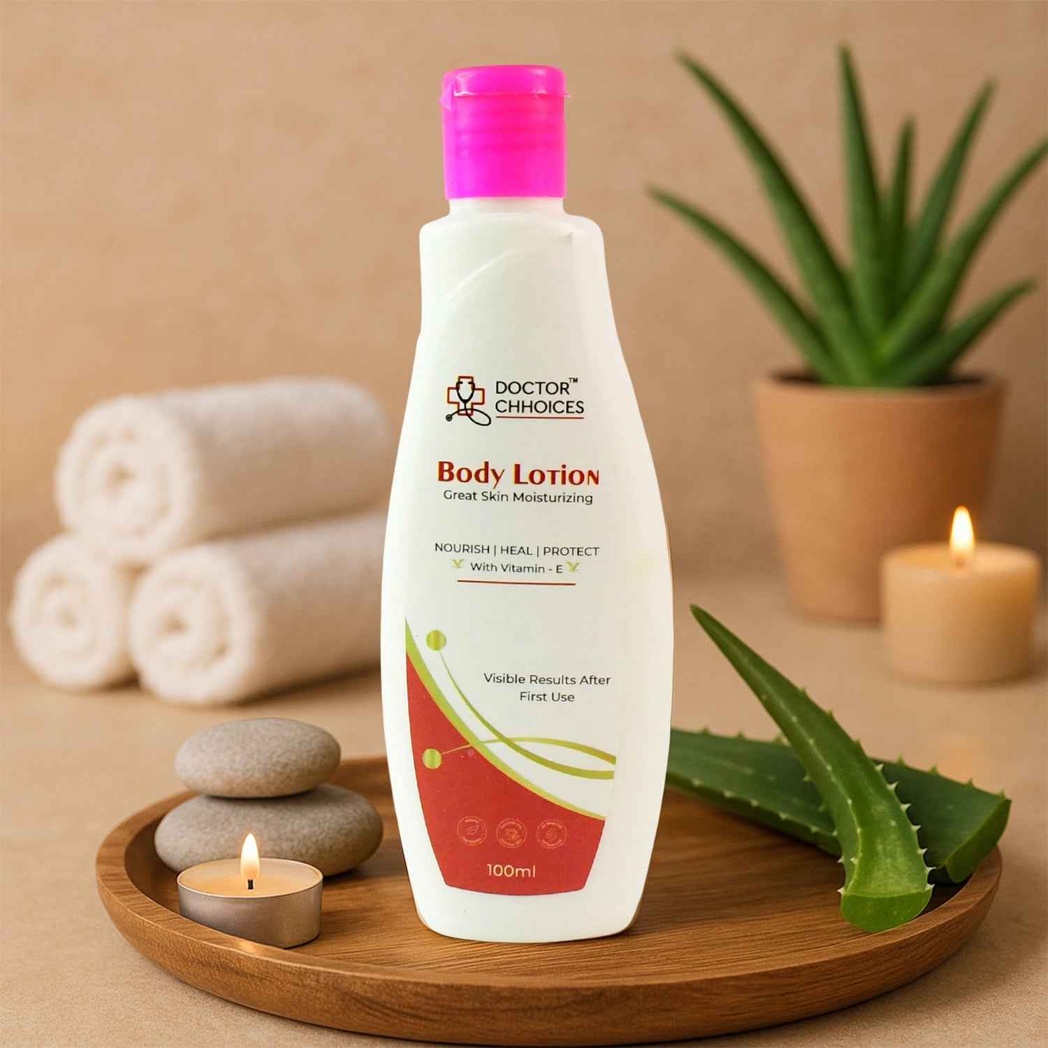 Doctor Chhoices / Choices 100ml Vitamin E Enriched Body Lotion (1 Pc)