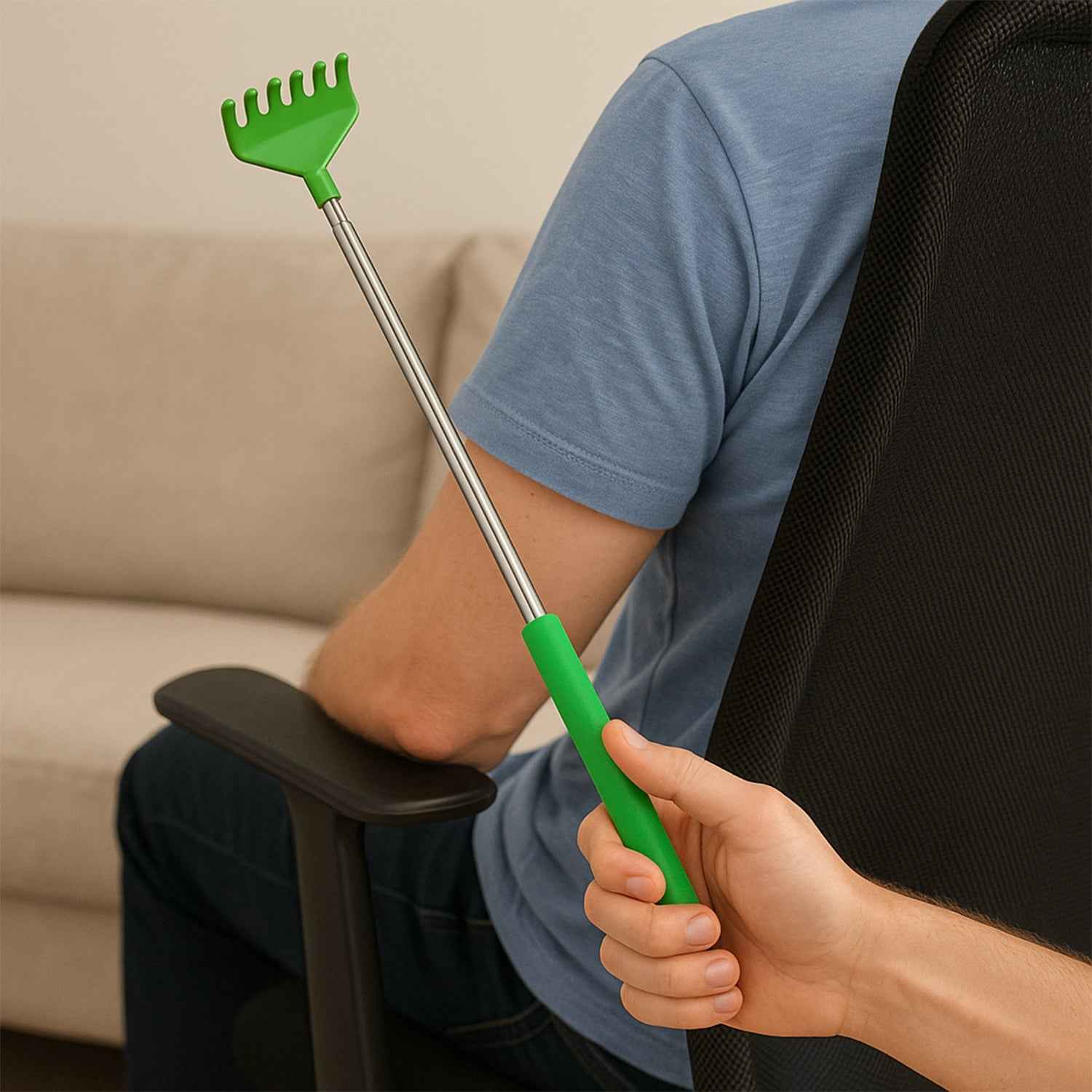 Khujli Stick – 57 cm Long Telescopic Back Scratcher (1 Pc)