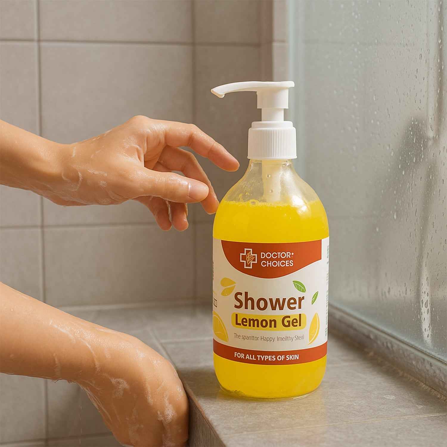 Doctor Chhoices / Choices Lemon Shower Gel – 500ml (1 Pc)