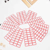 Multipurpose Blank Label Sticker Sheets (10 Sheet Set)