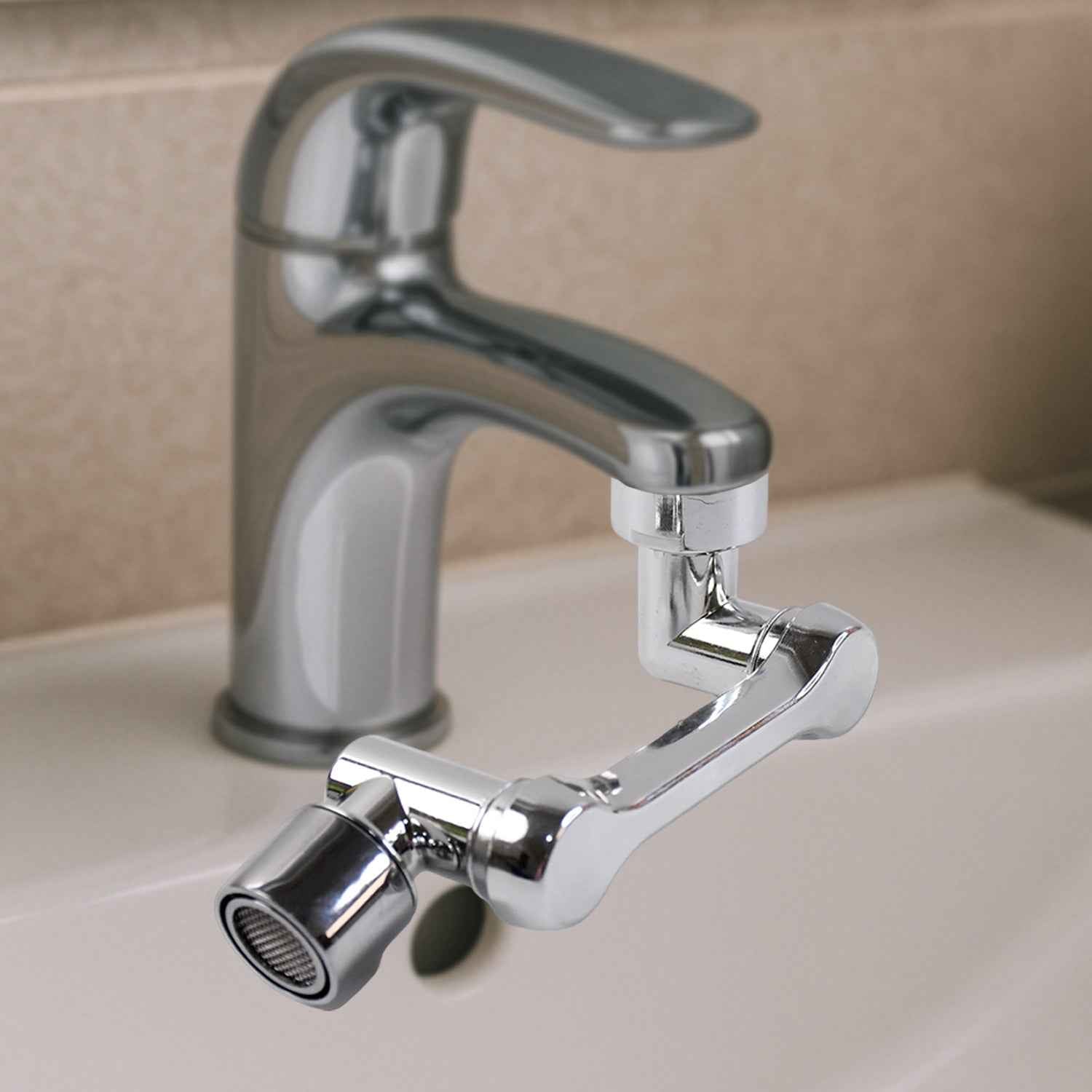 Universal Faucet Extension Splash-Proof Nozzle (1 Pc)