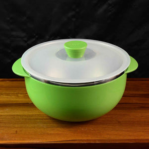 Apex 2200ml Microwave-Safe Plastic Serving Bowl with Lid (1 Pc)