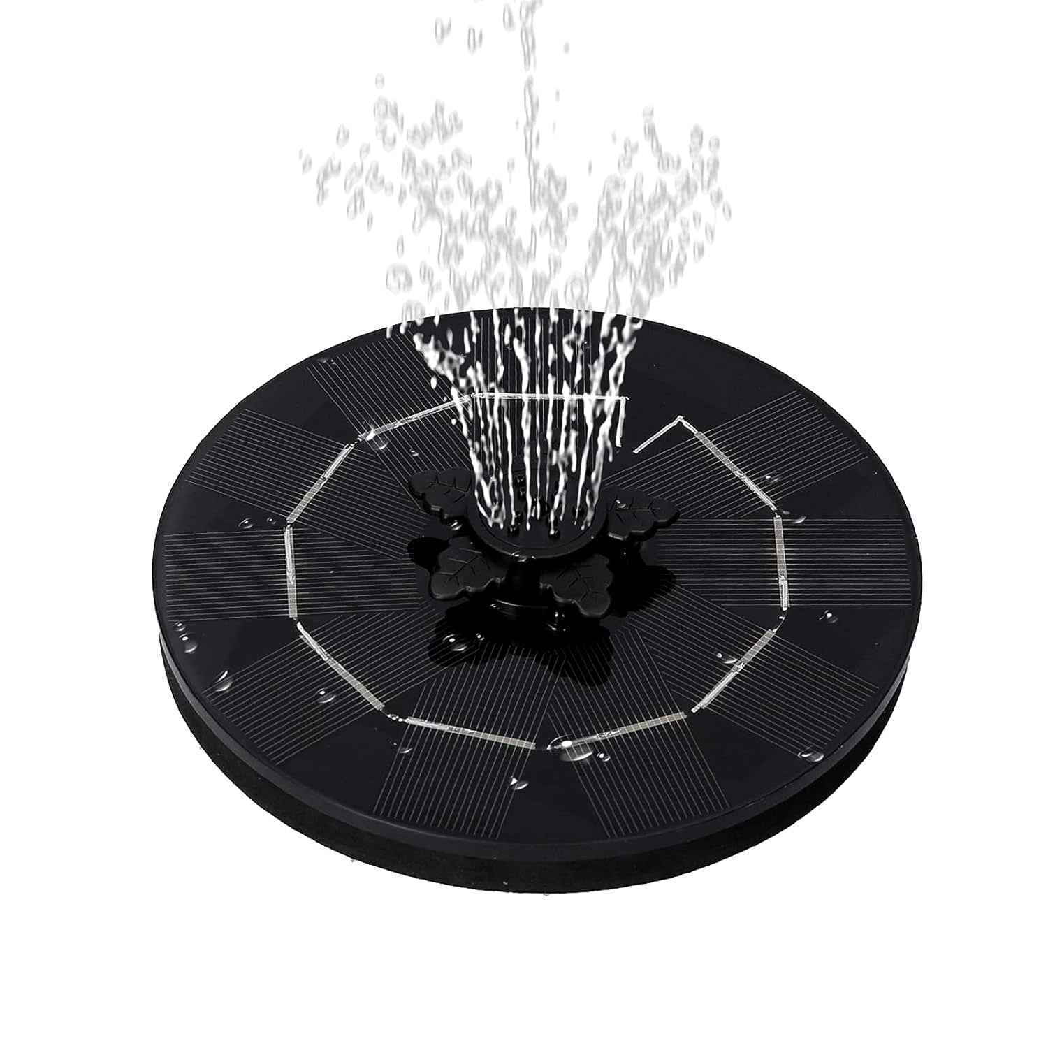 Solar-Powered Floating Water Fountain Pump Kit
