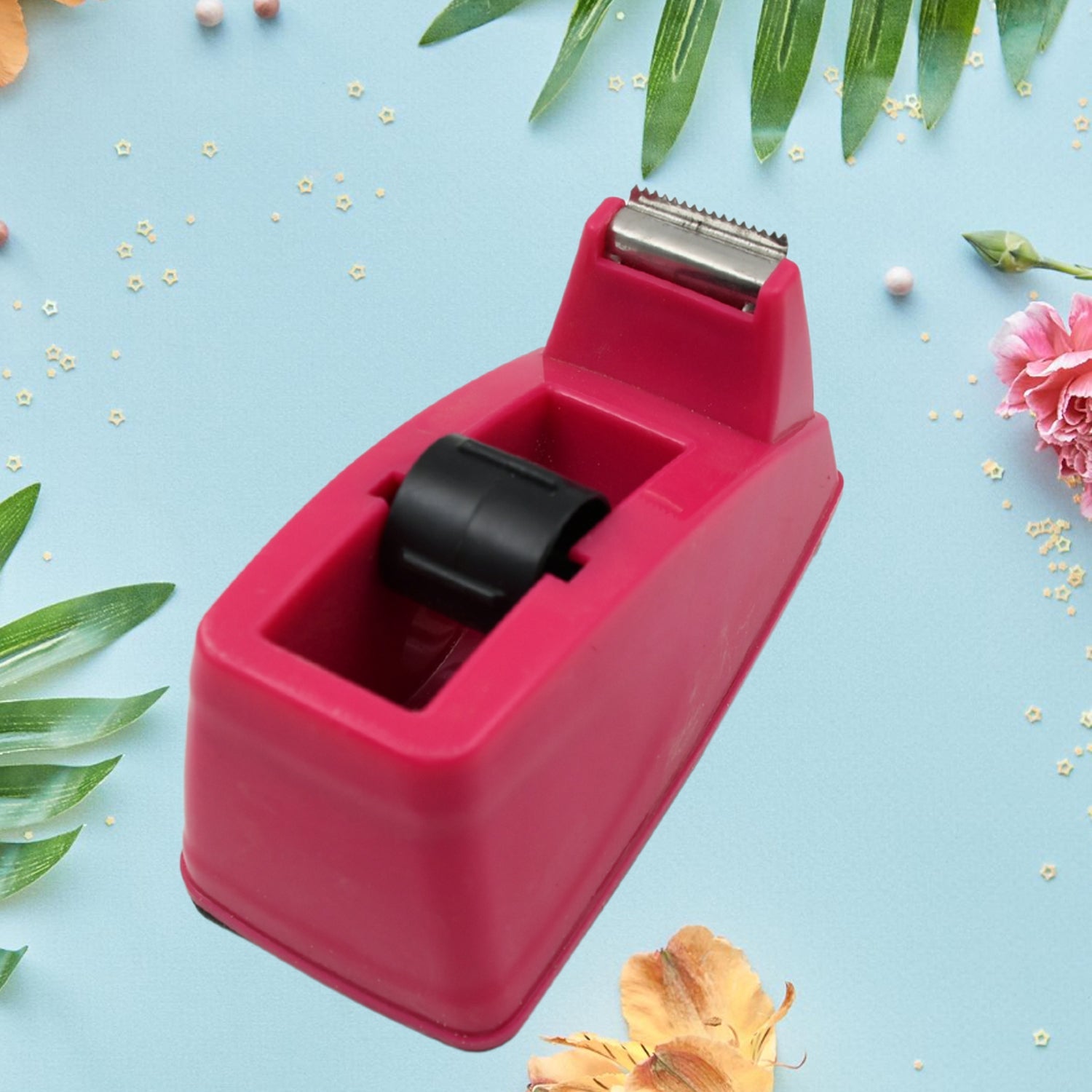 Plastic Tape Dispenser & Cutter for Home, Office & School  (1 pc / B Grade)