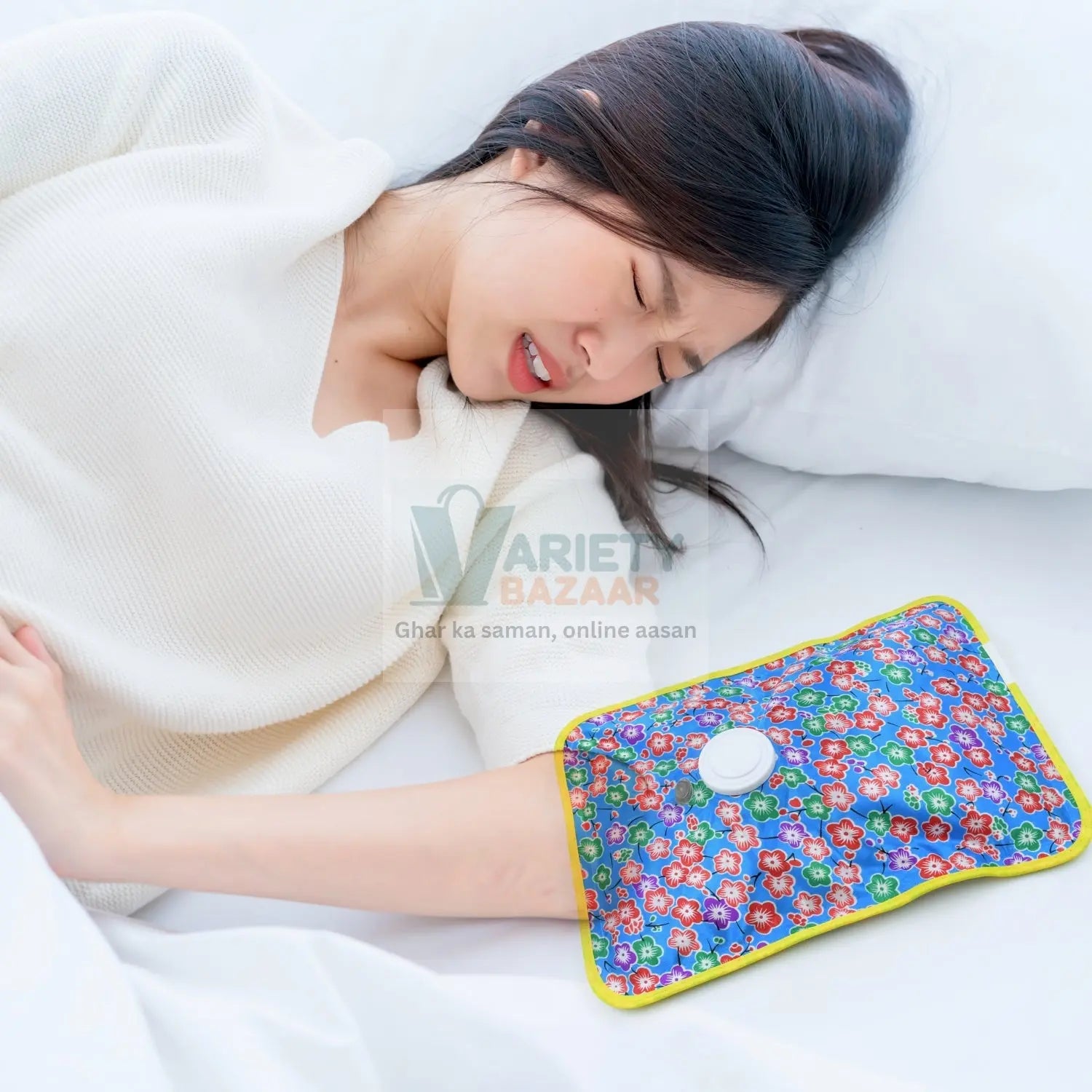 0341 Electric Hot Water Bag (Without Water) Travel Sahayak