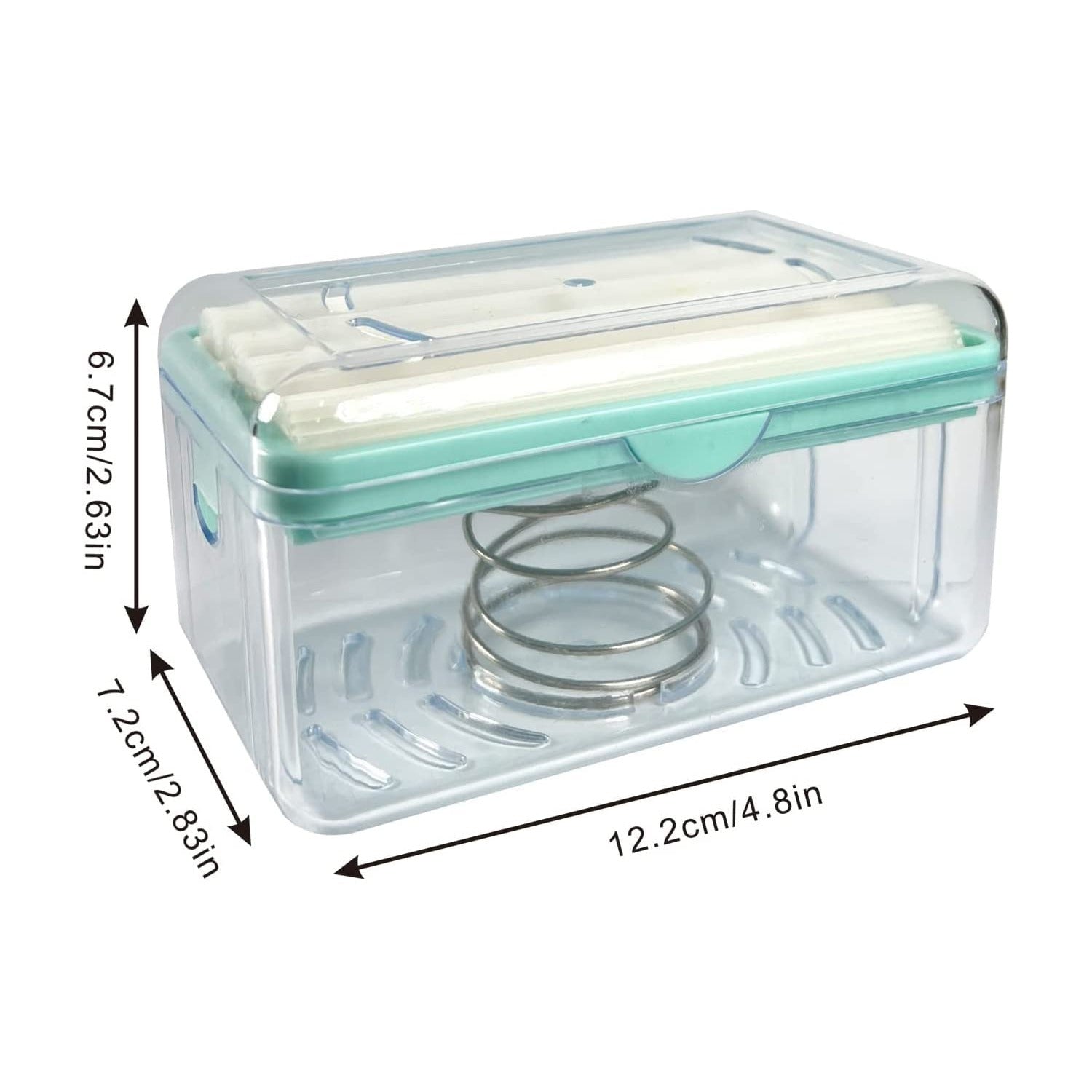 2-in-1 Portable Soap Dish & Dispenser: Roller, Drain Holes, Foaming Variety Bazaar