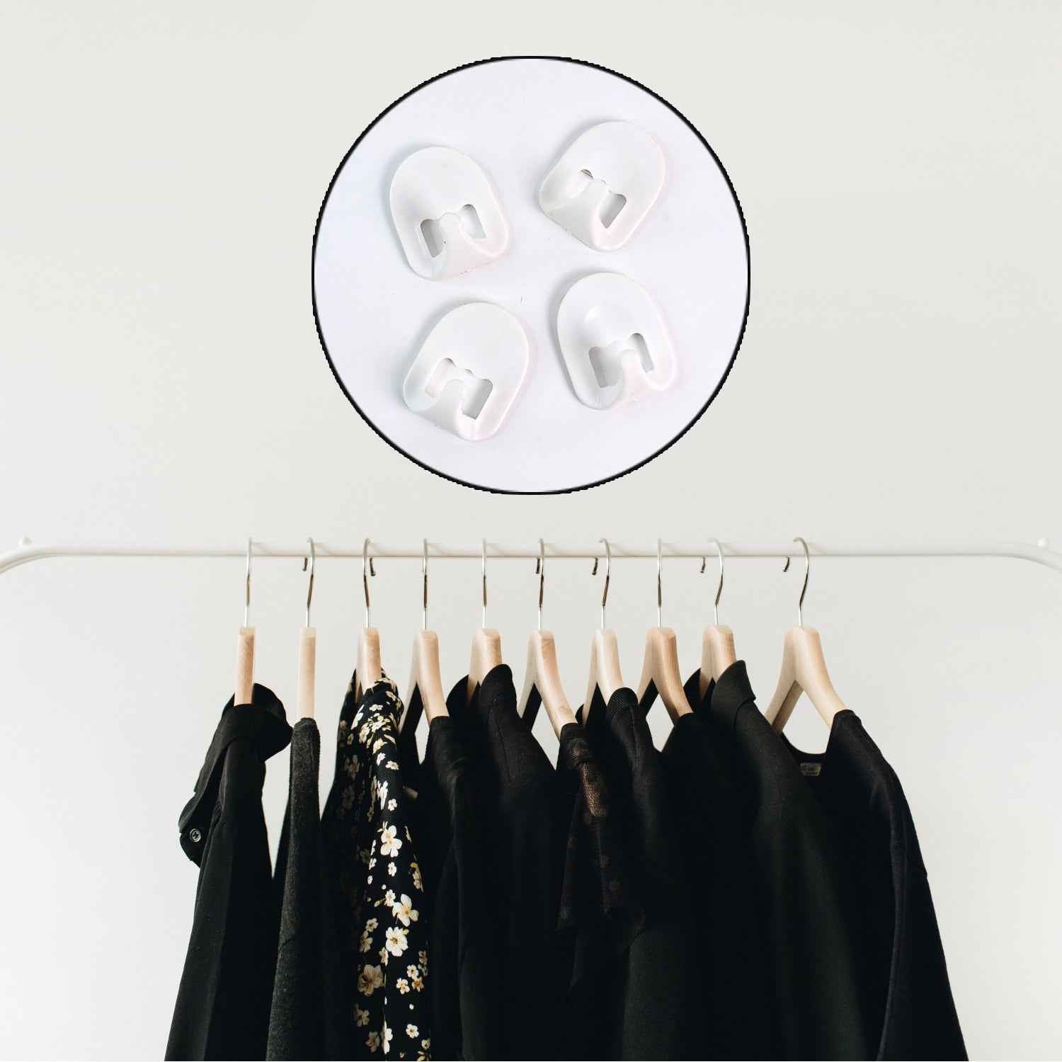 Multipurpose Strong Cartoon Hook Self-Adhesive hooks (4 Pc Set)