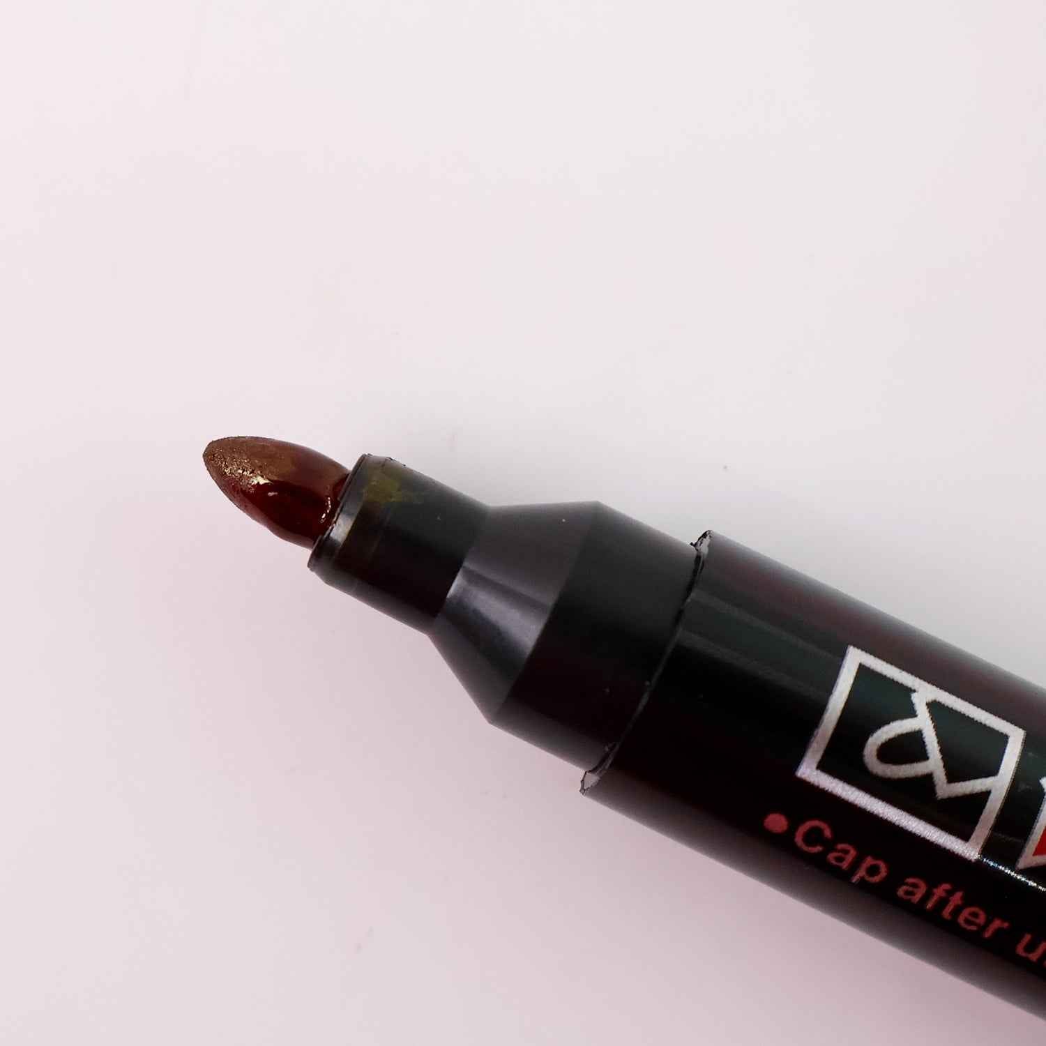 Premium Permanent Red Marker Pen Set (12 Pcs Set)