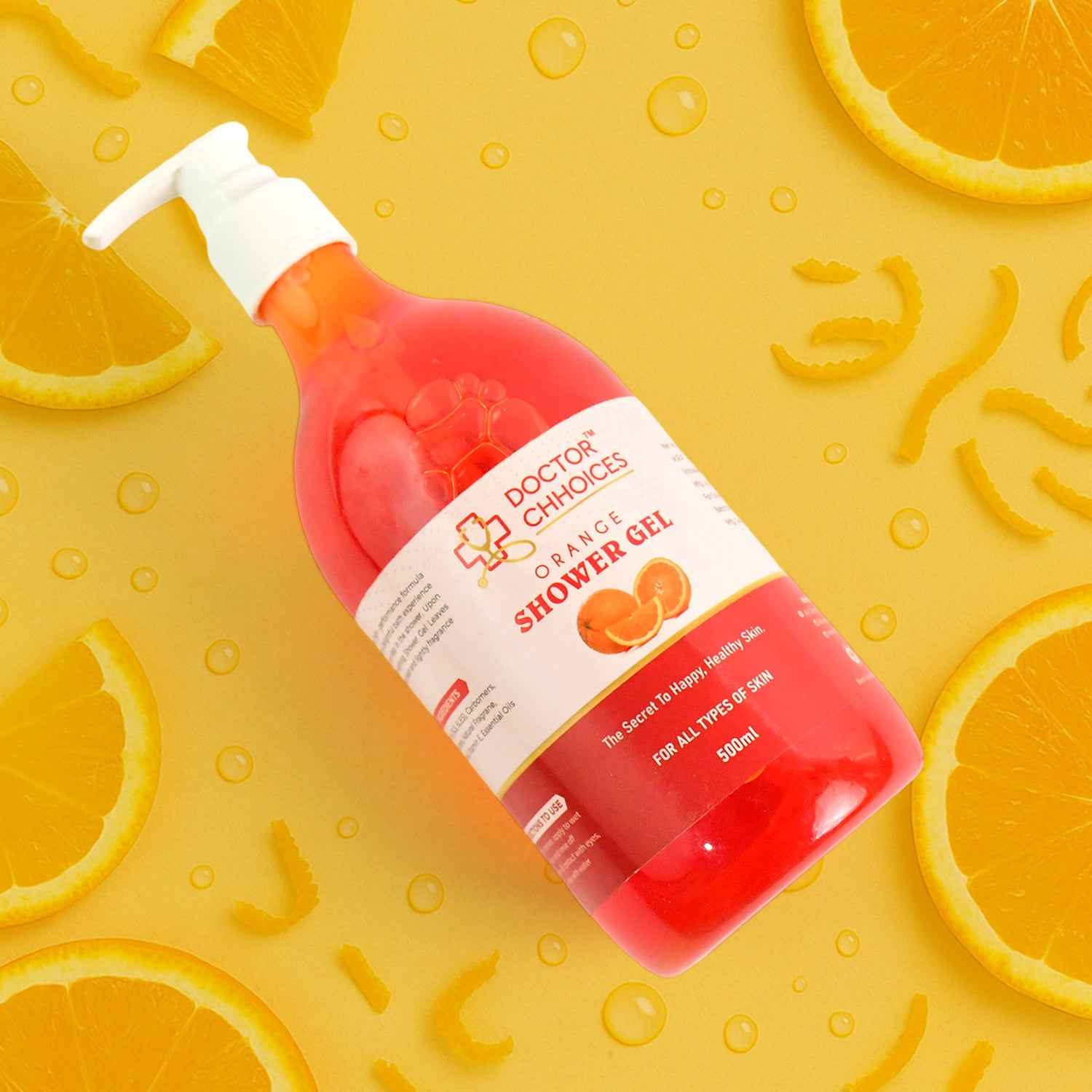 Doctor Chhoices / Choices Orange Shower Gel – 500ml (1 Pc)