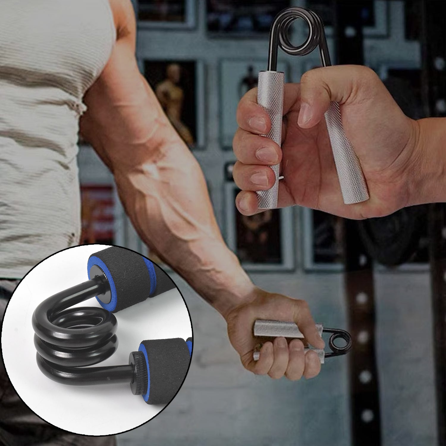 Hand Exerciser, Hand Gripper / Finger Strengthener (1 Pc / 50LB) Variety Bazaar