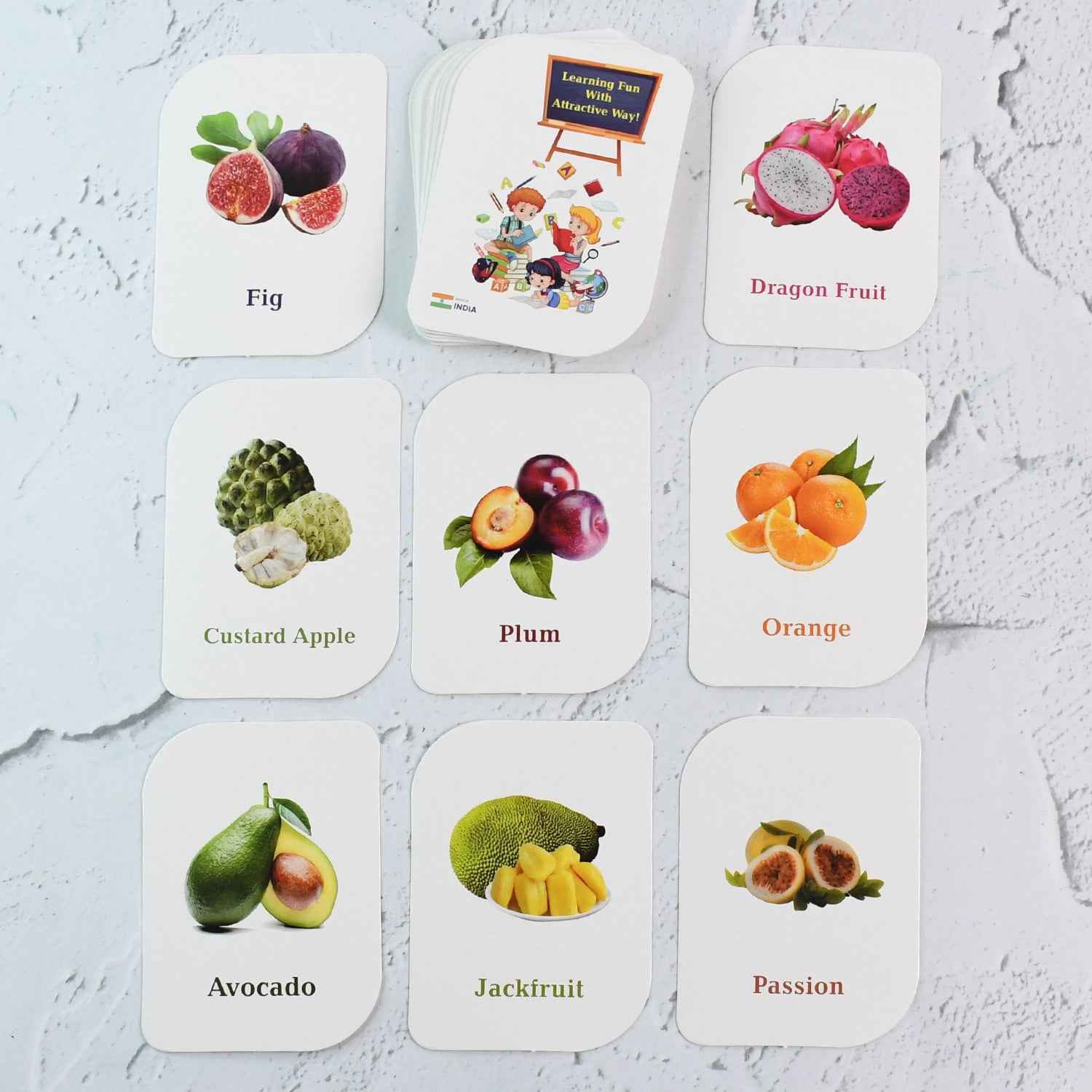 KidKraft Early Learner Educational Flashcards – 32 Birds
