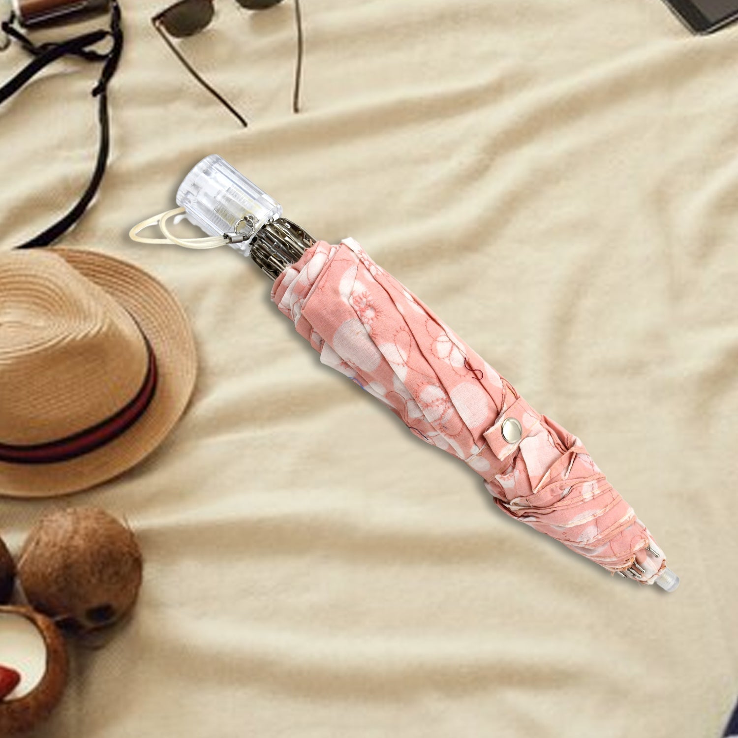 3-Fold Umbrella Summer Sun Protection Foldable Cute Umbrella || UV Protection Sun Umbrella || Travel Accessories || Umbrella for Children, Girls, and Boys (1 Pc) Variety Bazaar