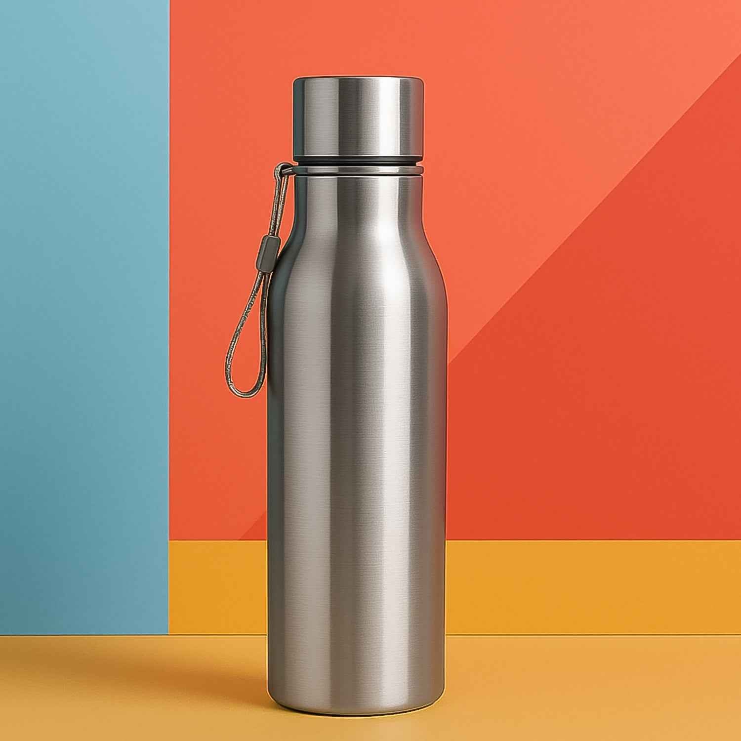 Premium Stainless Steel Water Bottle Approx 500ml (1 Pc)