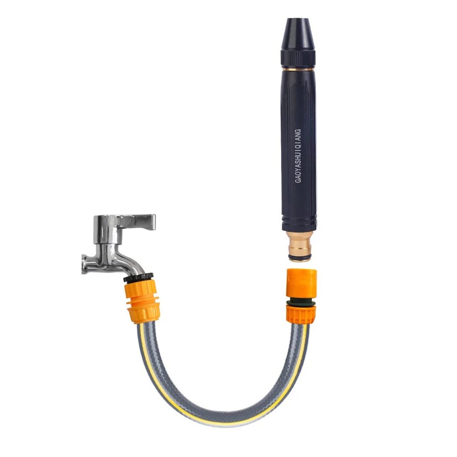 9090  High Pressure Water Gun Nozzle Car Wash Water Gun Nozzle Alloy Garden Nozzle Spray Gun Travel Sahayak