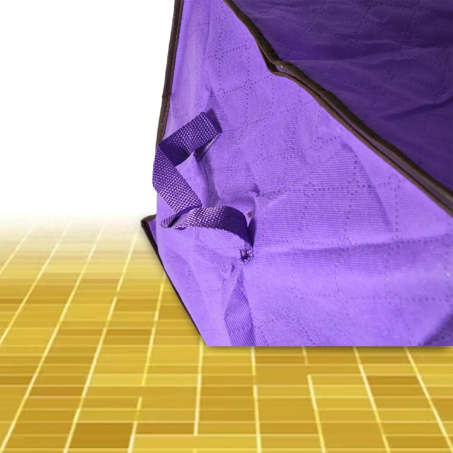 17675 Clothing storage bag with zipper, non-woven storage bag for storing the clothes and sarees. - varietybazaar.co.in