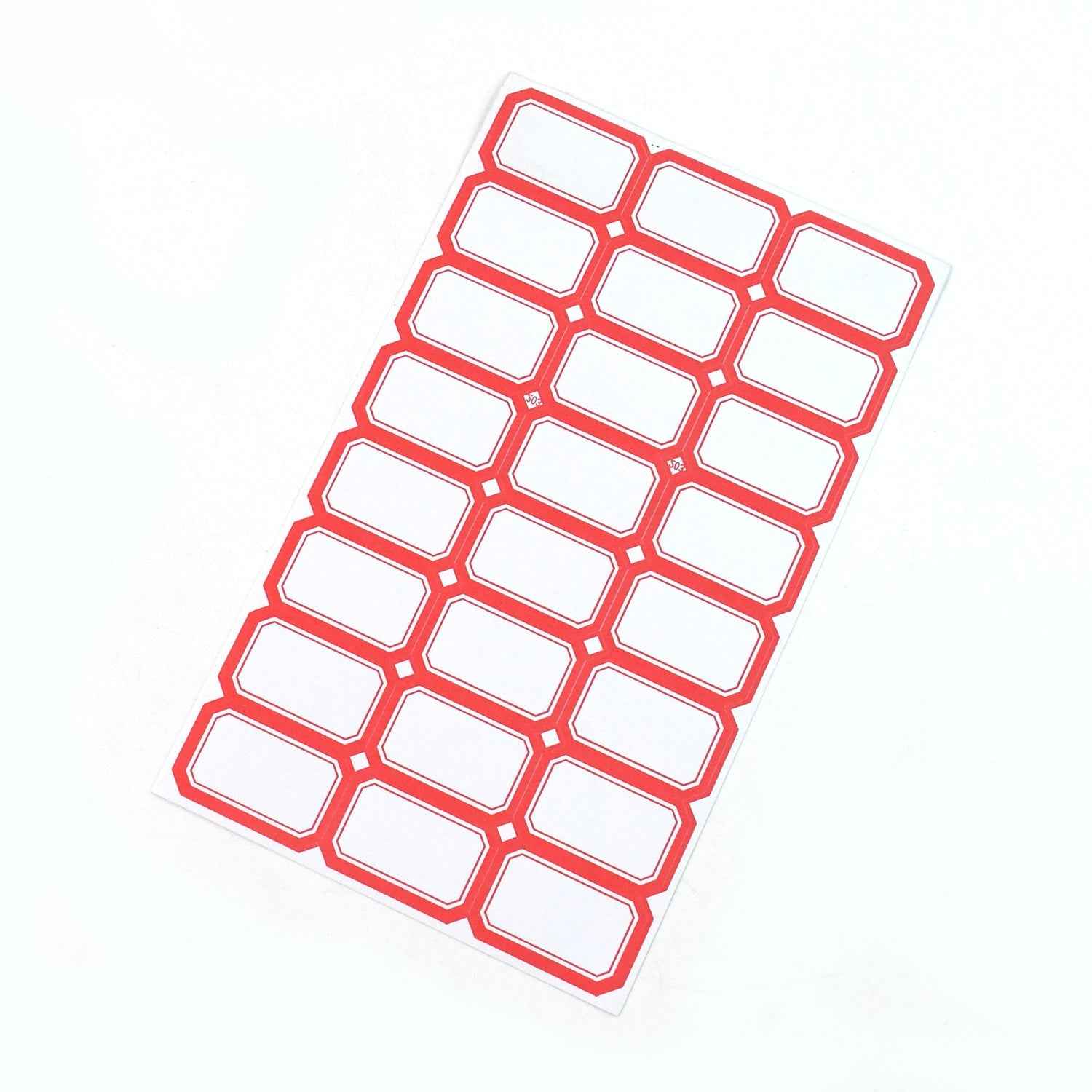 Multipurpose Writable Blank Label Sticker Sheets (1 Sheet)
