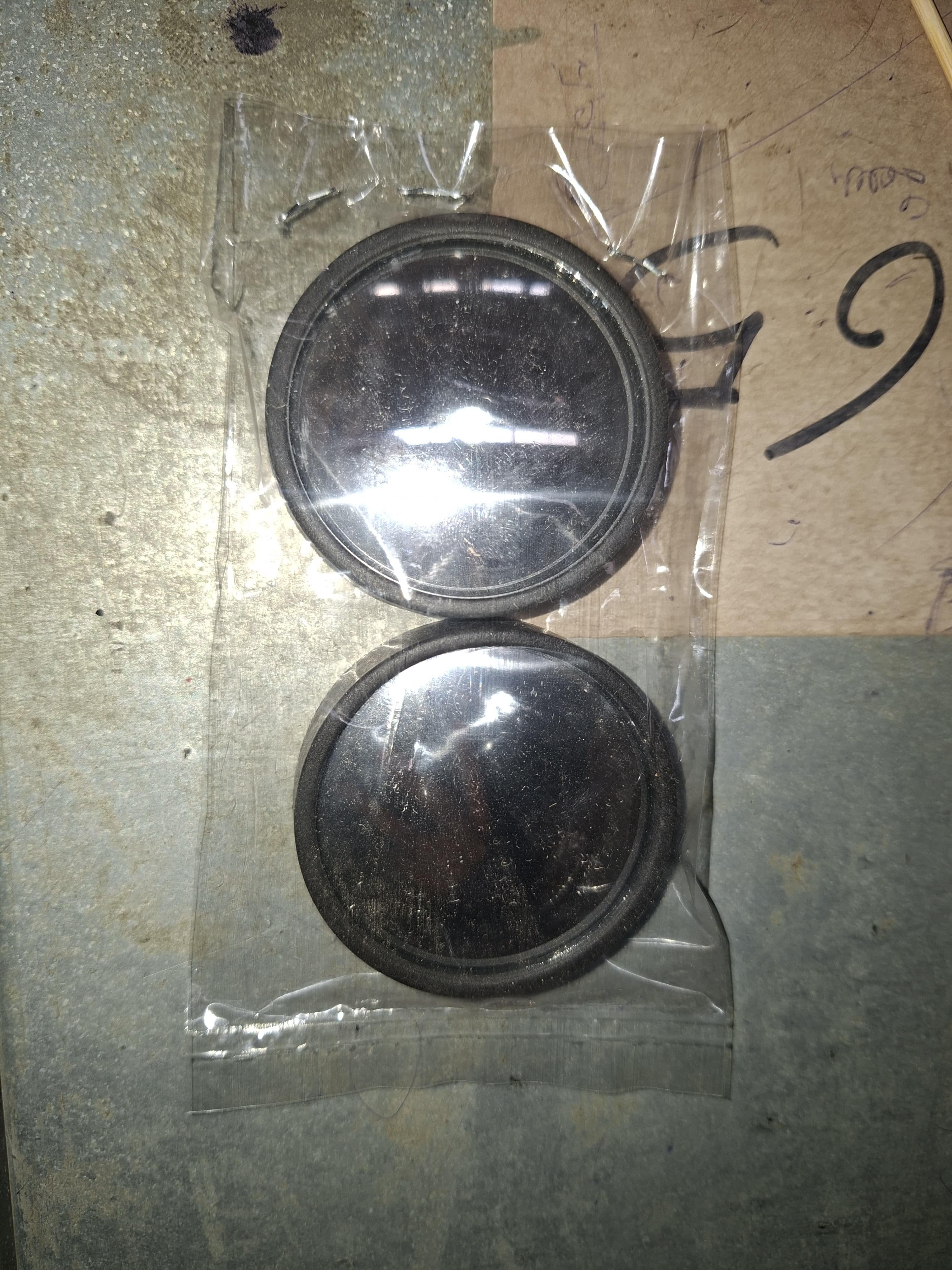 Car Blind Spot Mirror – HD Glass, Convex & Frameless (2 Pcs Set)