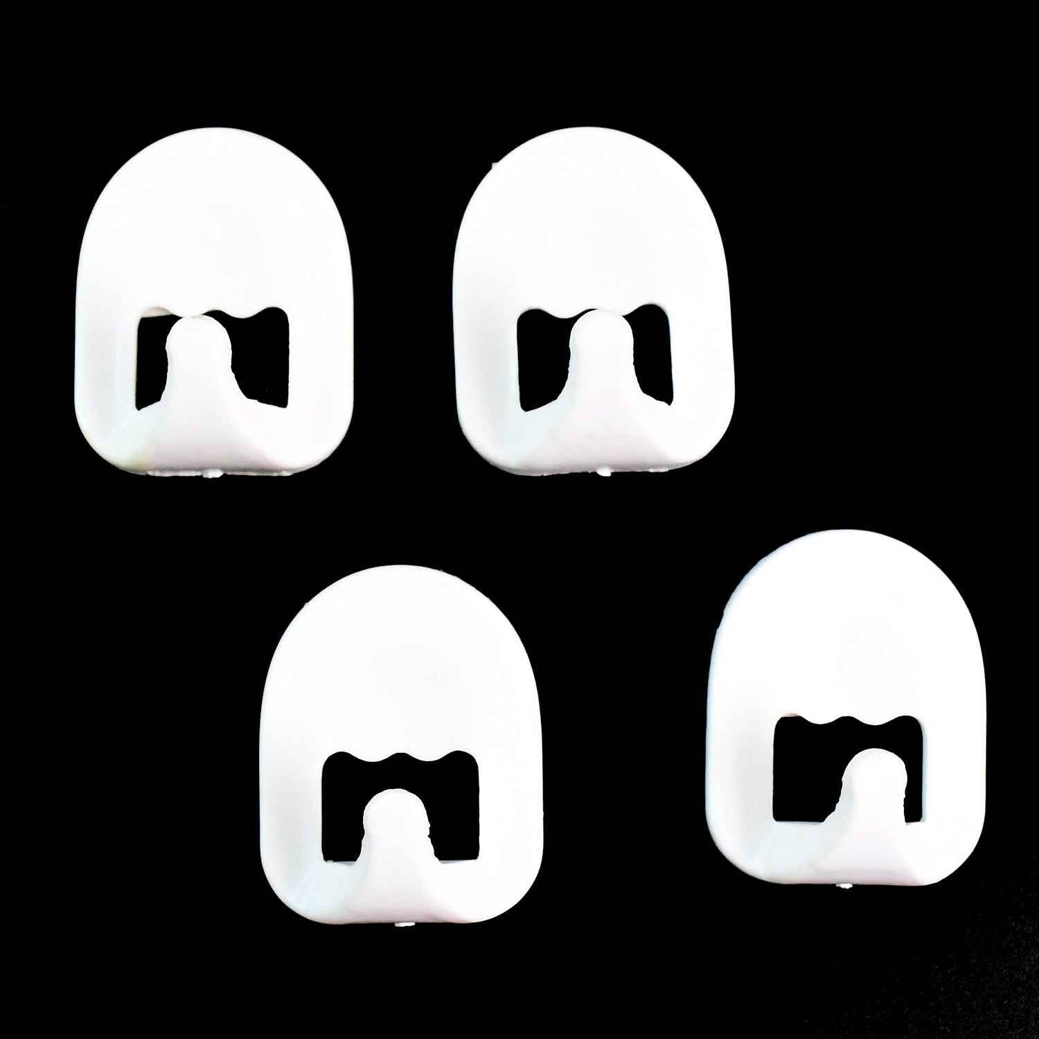 Multipurpose Strong Cartoon Hook Self-Adhesive hooks (4 Pc Set)