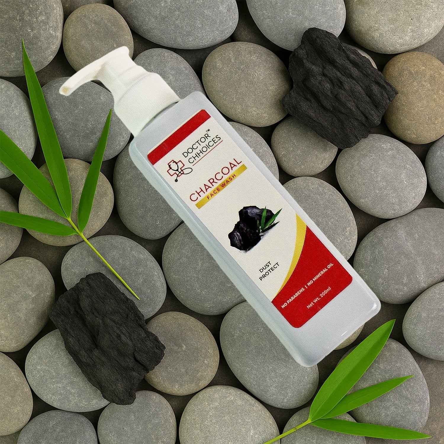 Doctor Chhoices / Choices Charcoal Face Wash – 200ml (1 Pc)