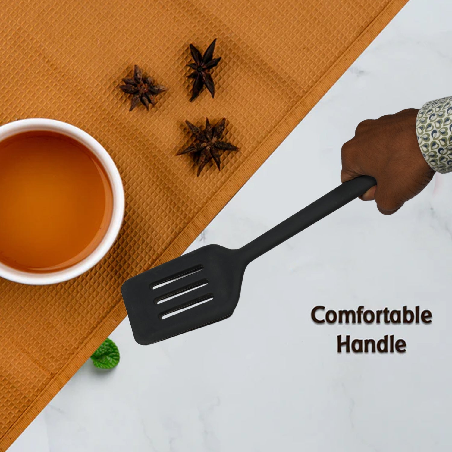5903 SILICON NON-STICK HEAT RESISTANT KITCHEN TOOL COMBO PREMIUM SILICON ITEMS 7PC ITEM COMBO Travel Sahayak
