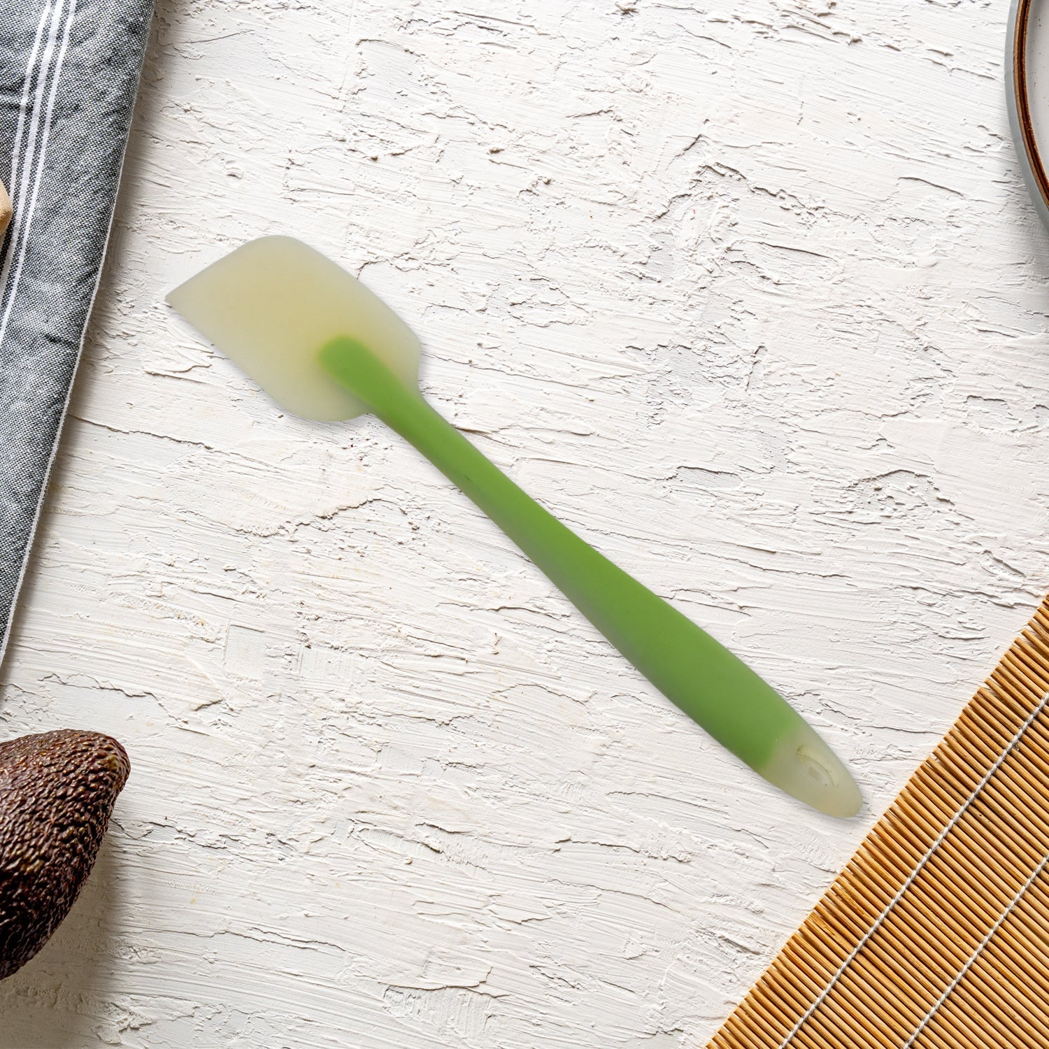 5444 Silicone Spatulas, Heat Resistant Rubber Spatulas, Heat Resistant Flexible Spatula  with Good Grip - Seamless, Heavy Duty, BPA Free, Large, Dishwasher Safe (29cm) Travel Sahayak