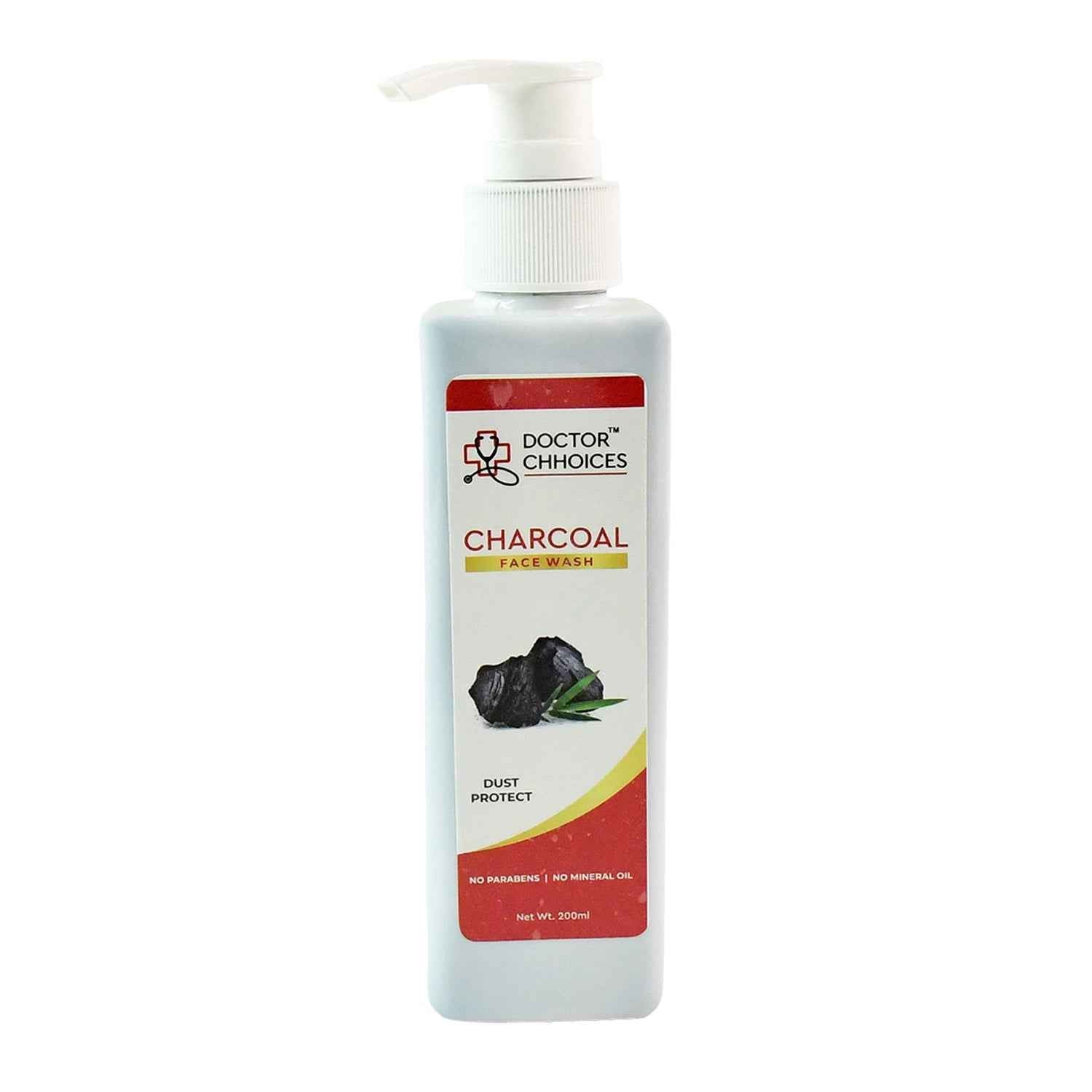 Doctor Chhoices / Choices Charcoal Face Wash – 200ml (1 Pc)