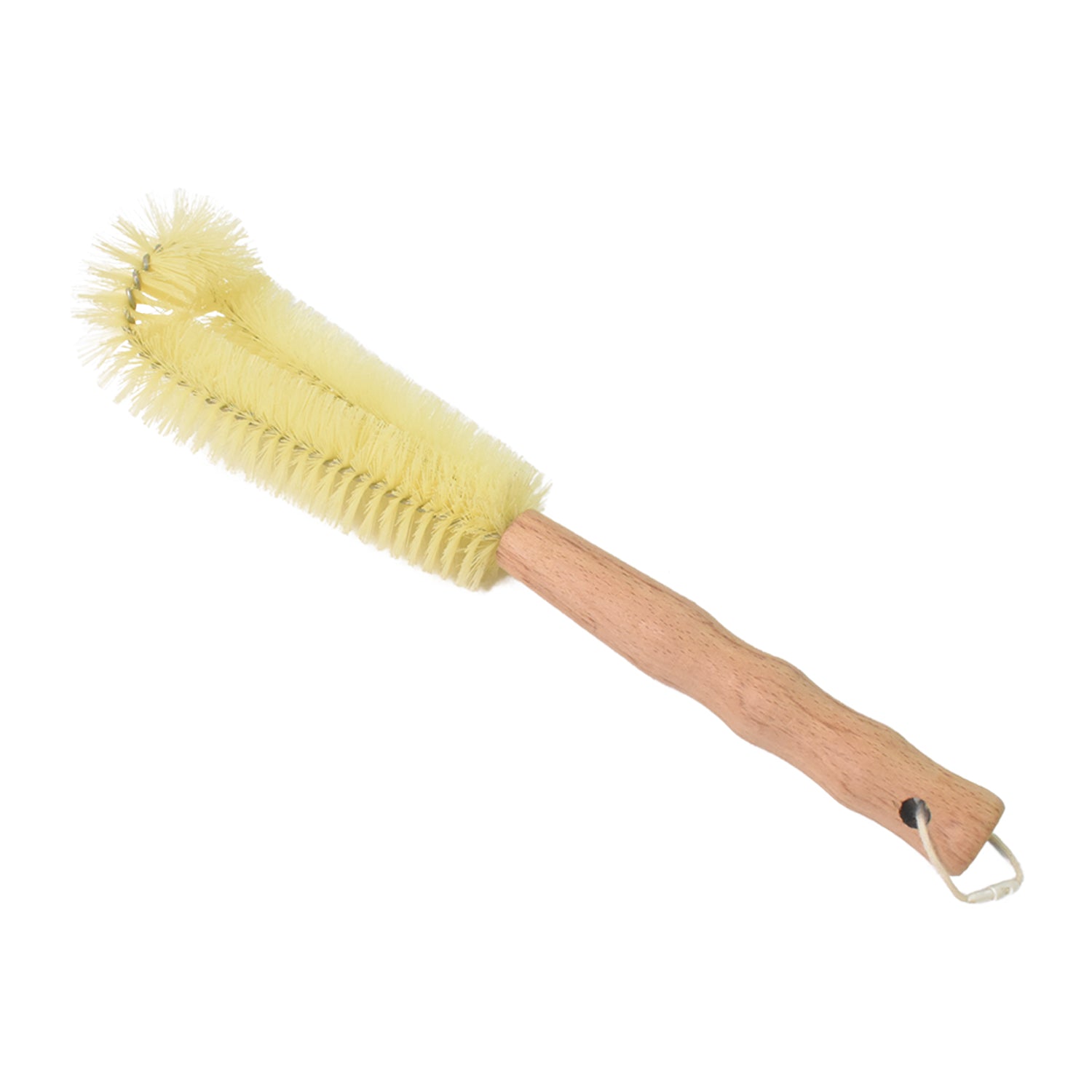 13 inch Bottle Brush, Bristle Brush with  Wood Handle, Washing Brush with Wooden Handle, Kitchen Cleaning Tool, Brushes for Dish, Tumbler, Teapot, Cup, Pan Variety Bazaar