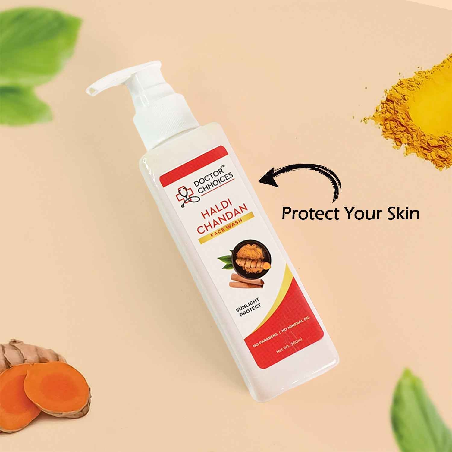 Doctor Chhoices / Choices Haldi Chandan Face Wash 200 ml (1 Pc)