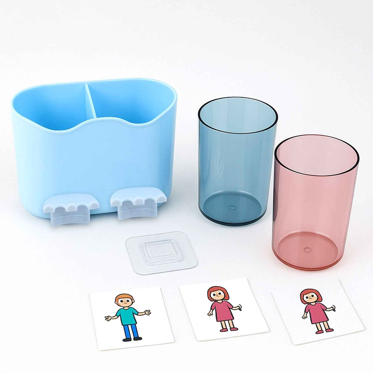 Wall-Mounted Toothbrush Holder