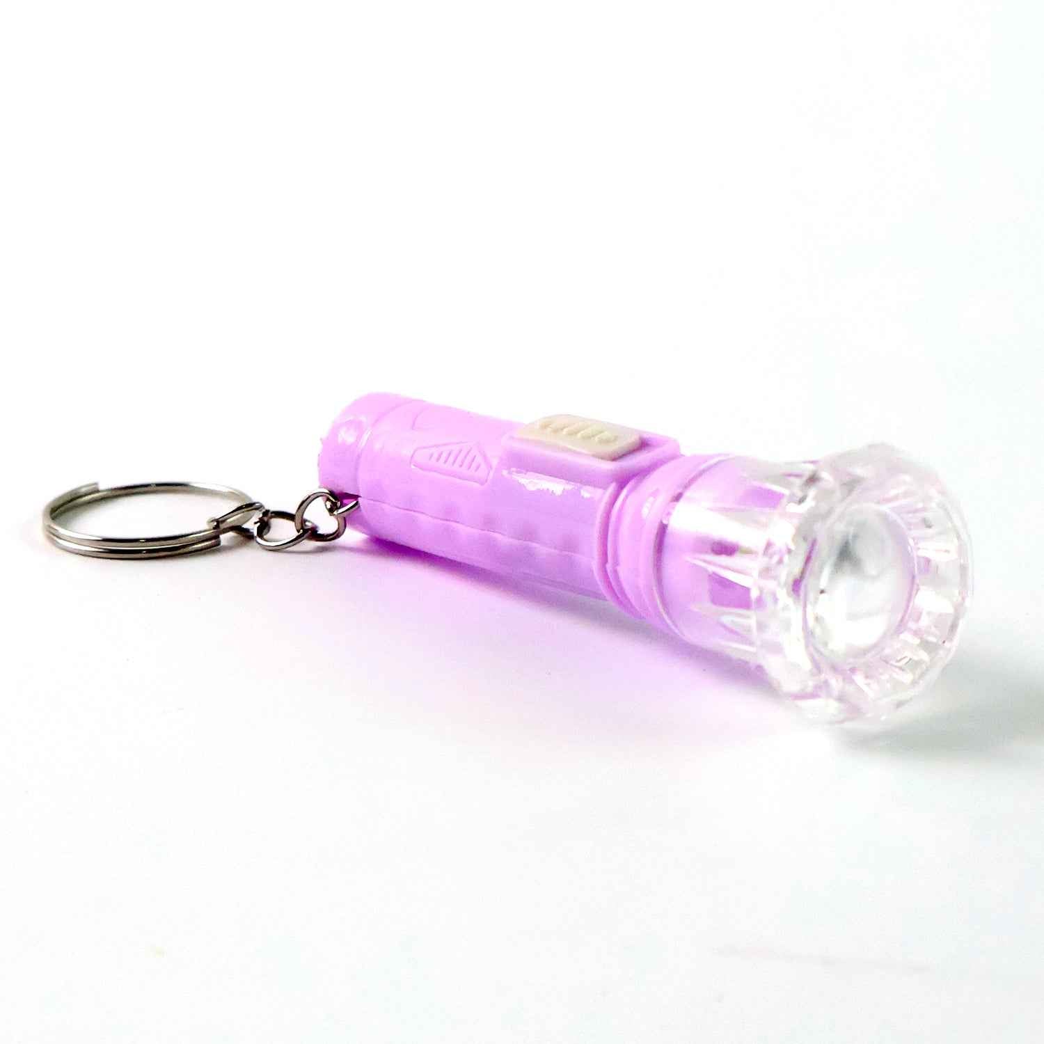 Mini LED Flashlight Keychain Torch (Mix Color & 1 Pc)