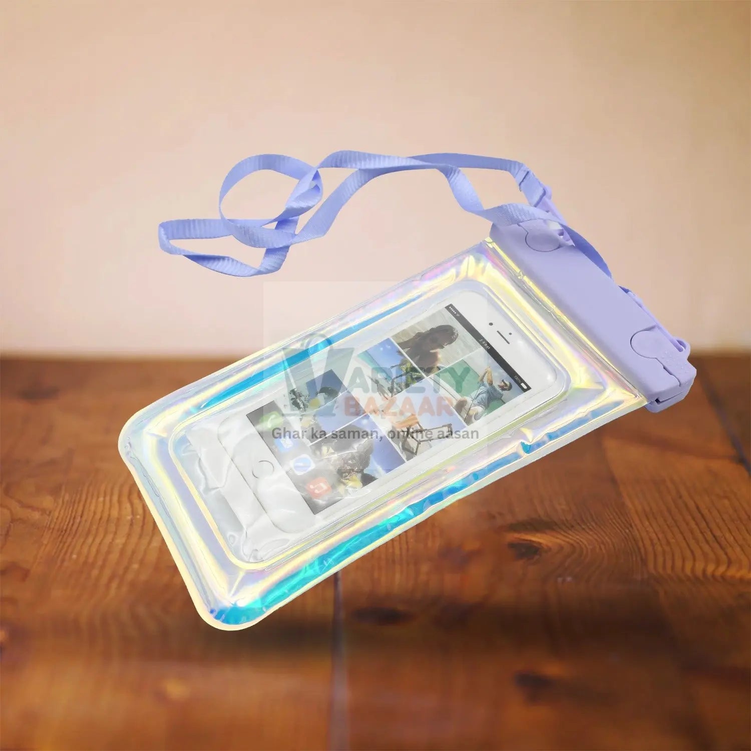 0687 Waterproof Phone Pouch Bag, Phone Accessories Transparent Phone Bag Swimming Phone Bag Mobile Phone Bag Waterproof Smartphone Protective Pouch for Pool, Beach for All Smartphones Travel Sahayak
