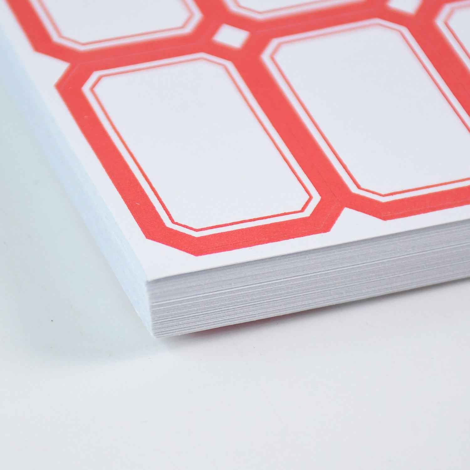 Multipurpose Writable Blank Label Sticker Sheets (50 Sheet)