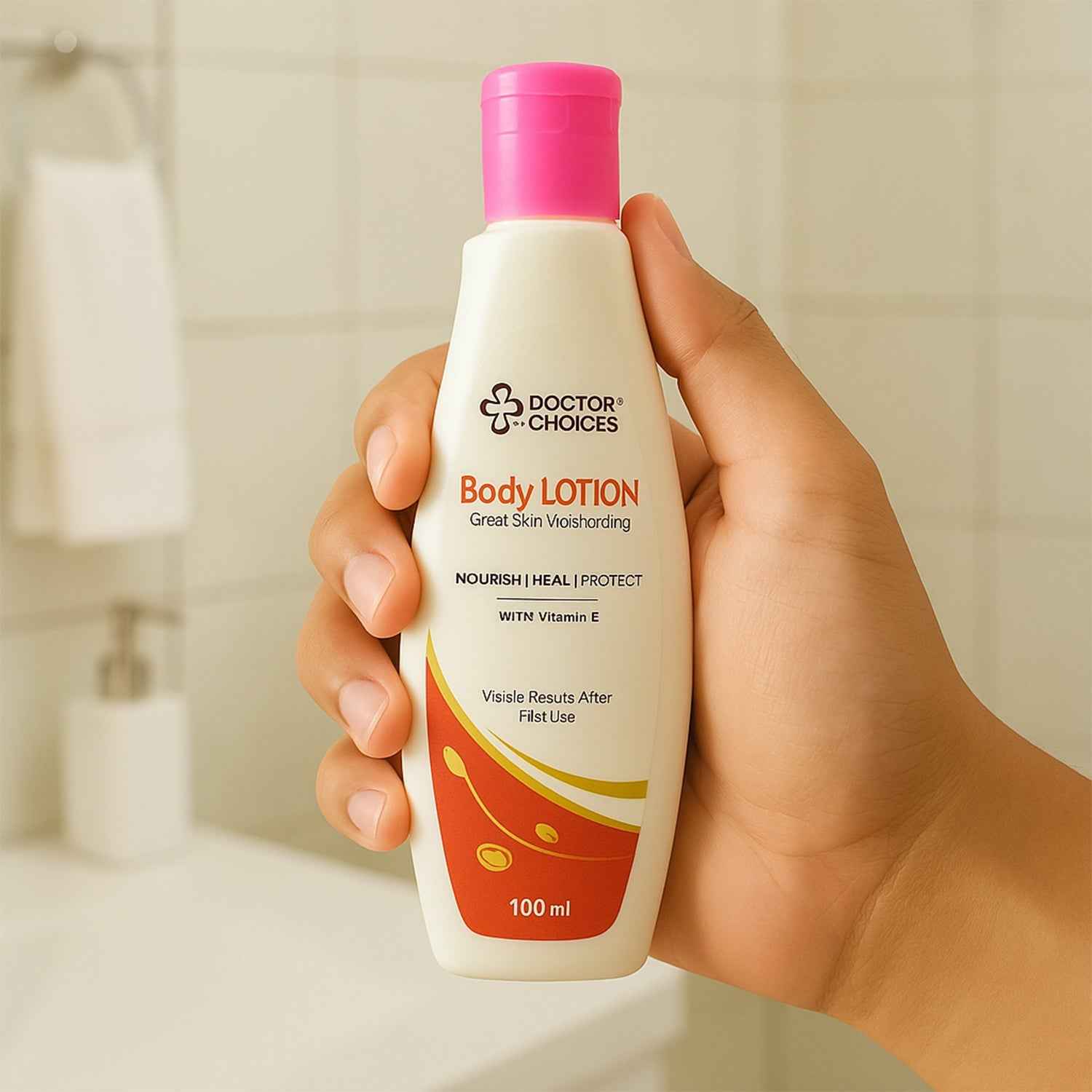 Doctor Chhoices / Choices 100ml Vitamin E Enriched Body Lotion (1 Pc)