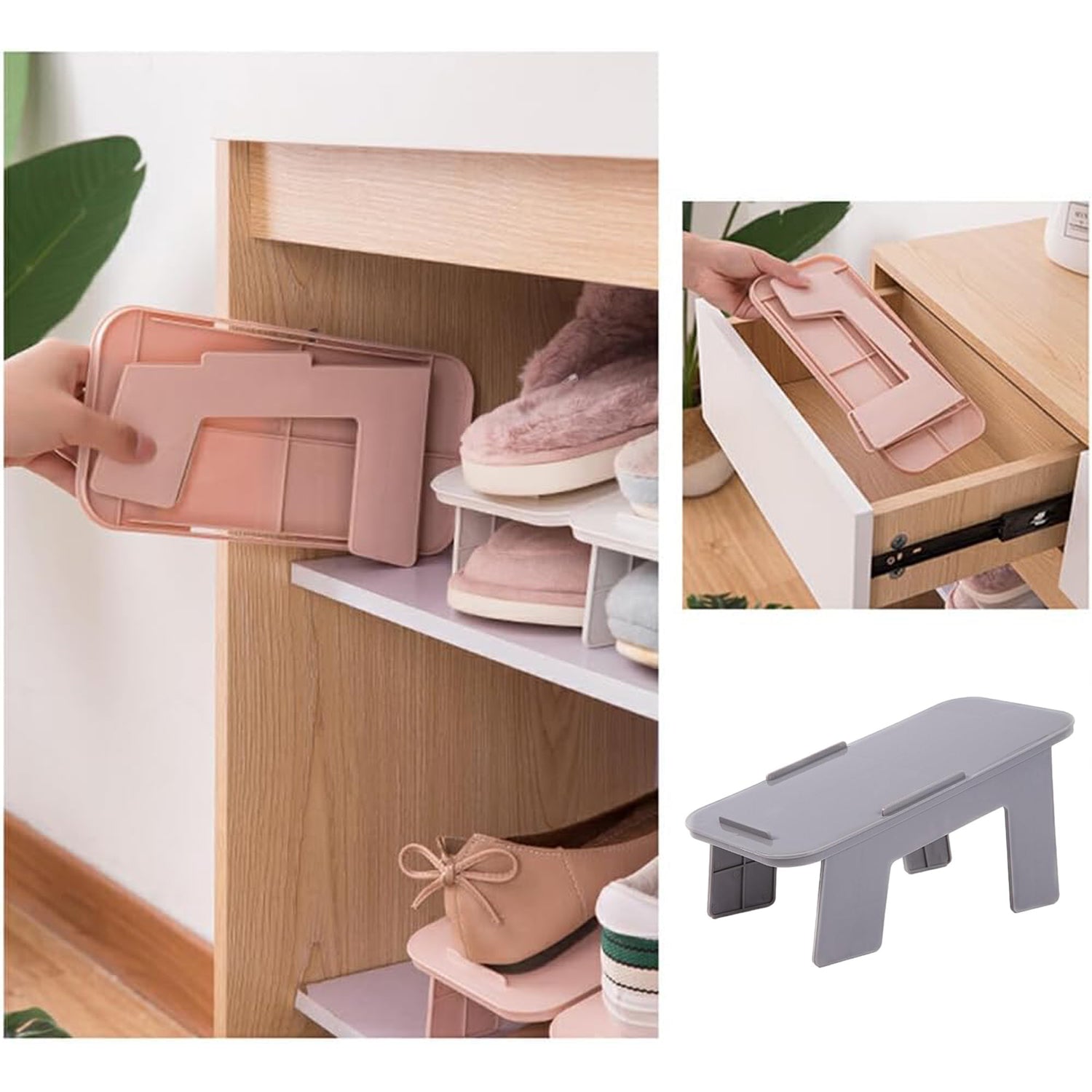 Shoe Slots Organizers Shoe Rack (1 Pc) Variety Bazaar