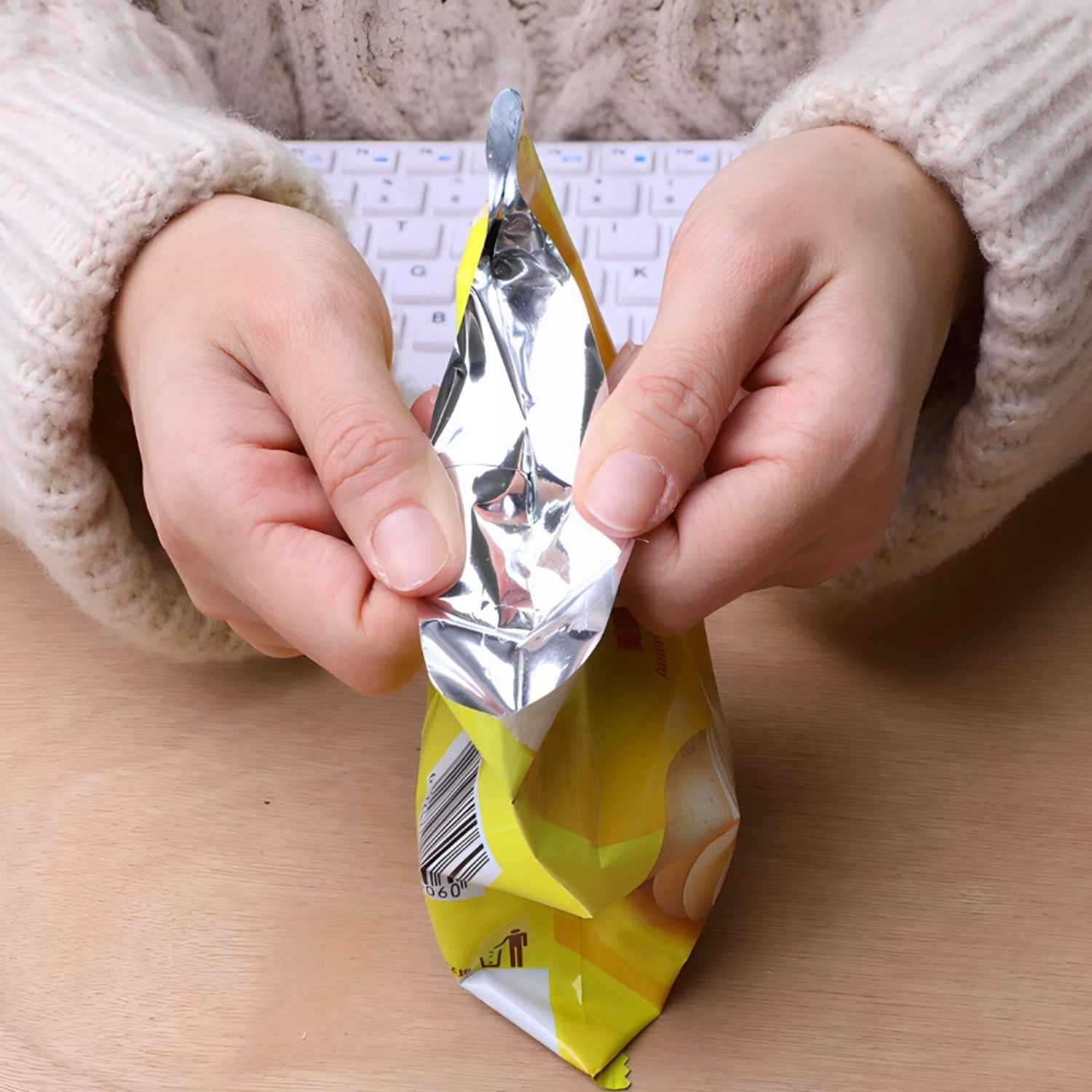 Portable Handheld Plastic Bag Sealer Machine (1 Pc)