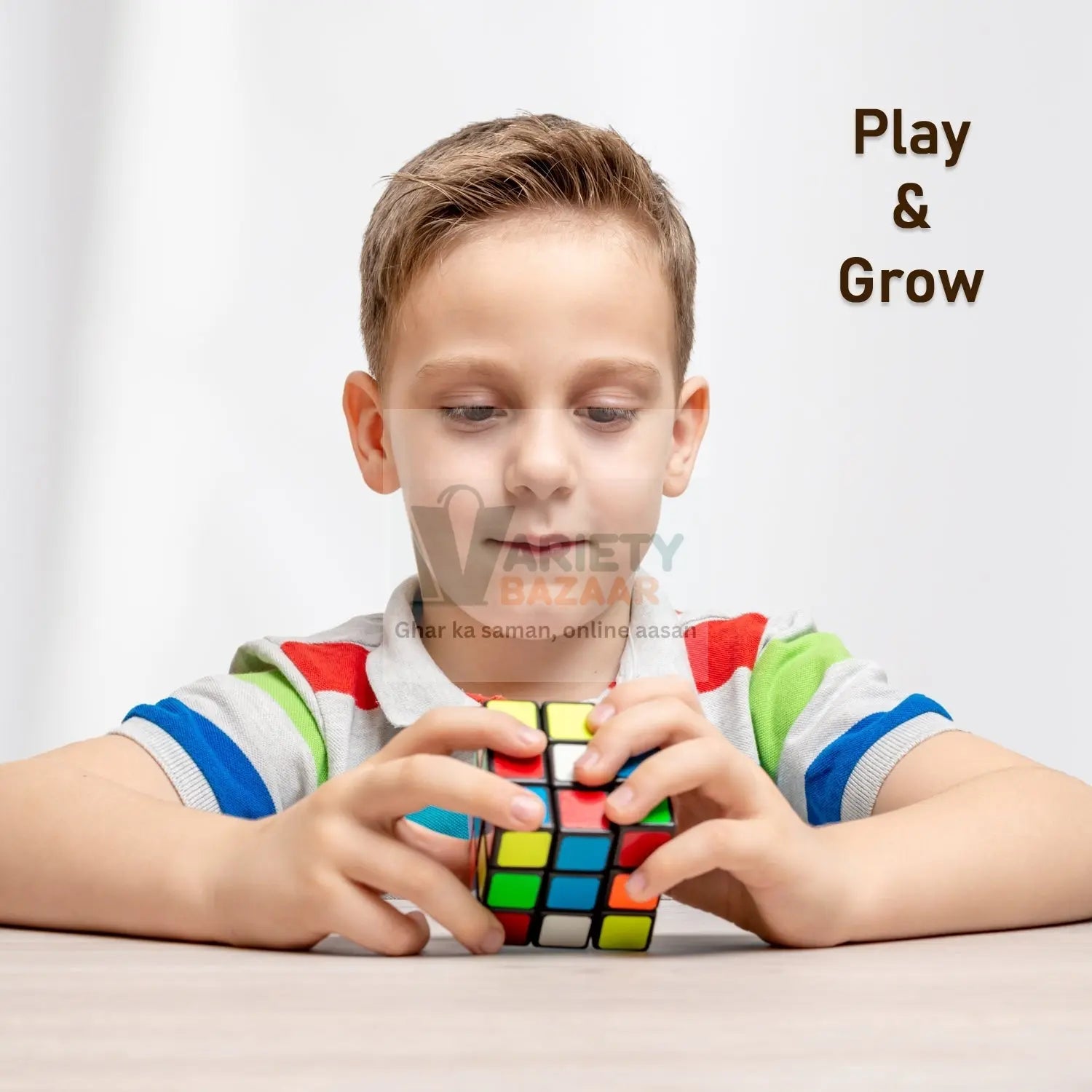 0869 3x3x3 Cube Solving Kit - Includes Cube, Formula Sheets, Perfect for Beginners and Enthusiasts, 3d puzzles game | rubick cube puzzle cubes | rubix cube (1 Pc ) Travel Sahayak