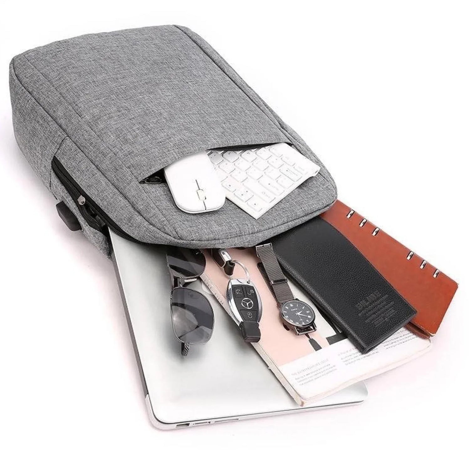 Laptop Bag With Adjustable Shoulder Strap & Storage Pockets, Lightweight, Water-Resistant, Travel-Friendly Bag Office Bag / School Bag / College Bag / Business Bag Variety Bazaar