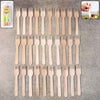 Freshee 160mm Wooden Fork  30 Pcs Pack