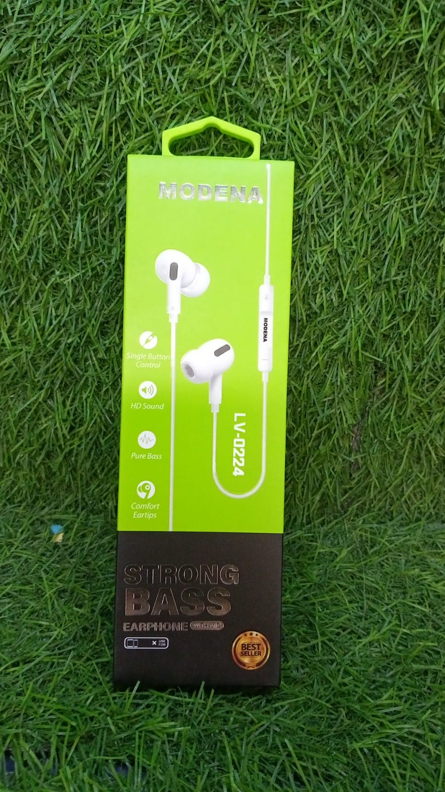 6399 Wired Headphone Universal Earphone, Large Audio Driver, in-line HD Microphone. Travel Sahayak