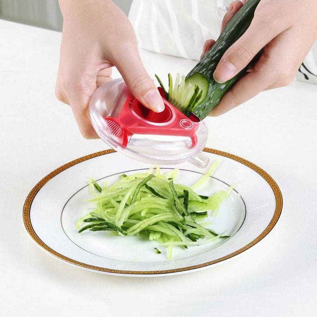 2937  3 In 1 Multi Function Three Use Rotary Hanging Round Planer Peeler And Cutter Vegetable Slicer Kitchen Tools Kitchen Gadgets